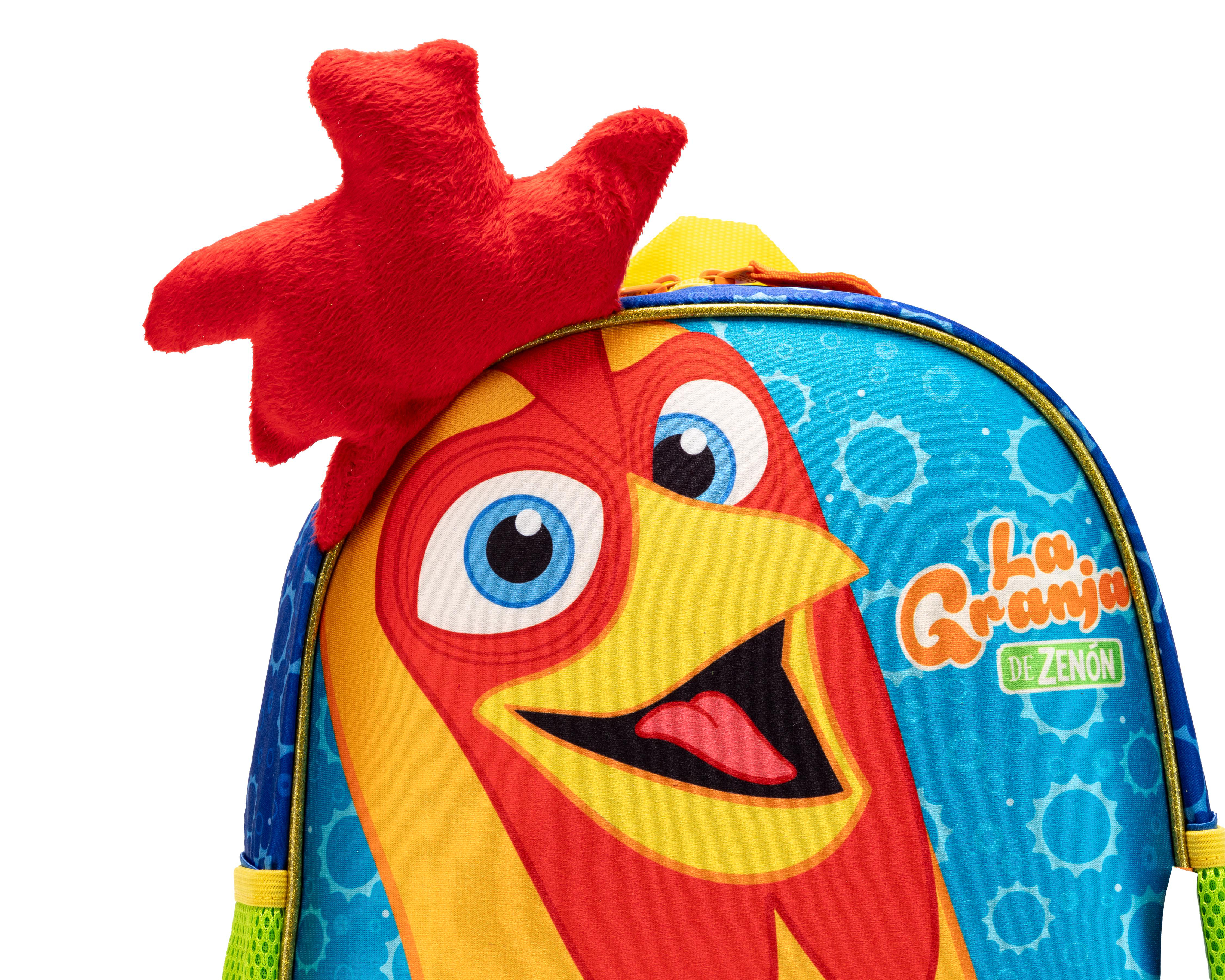 Foto 5 | Mochila Escolar La Granja de Zenón Estampada