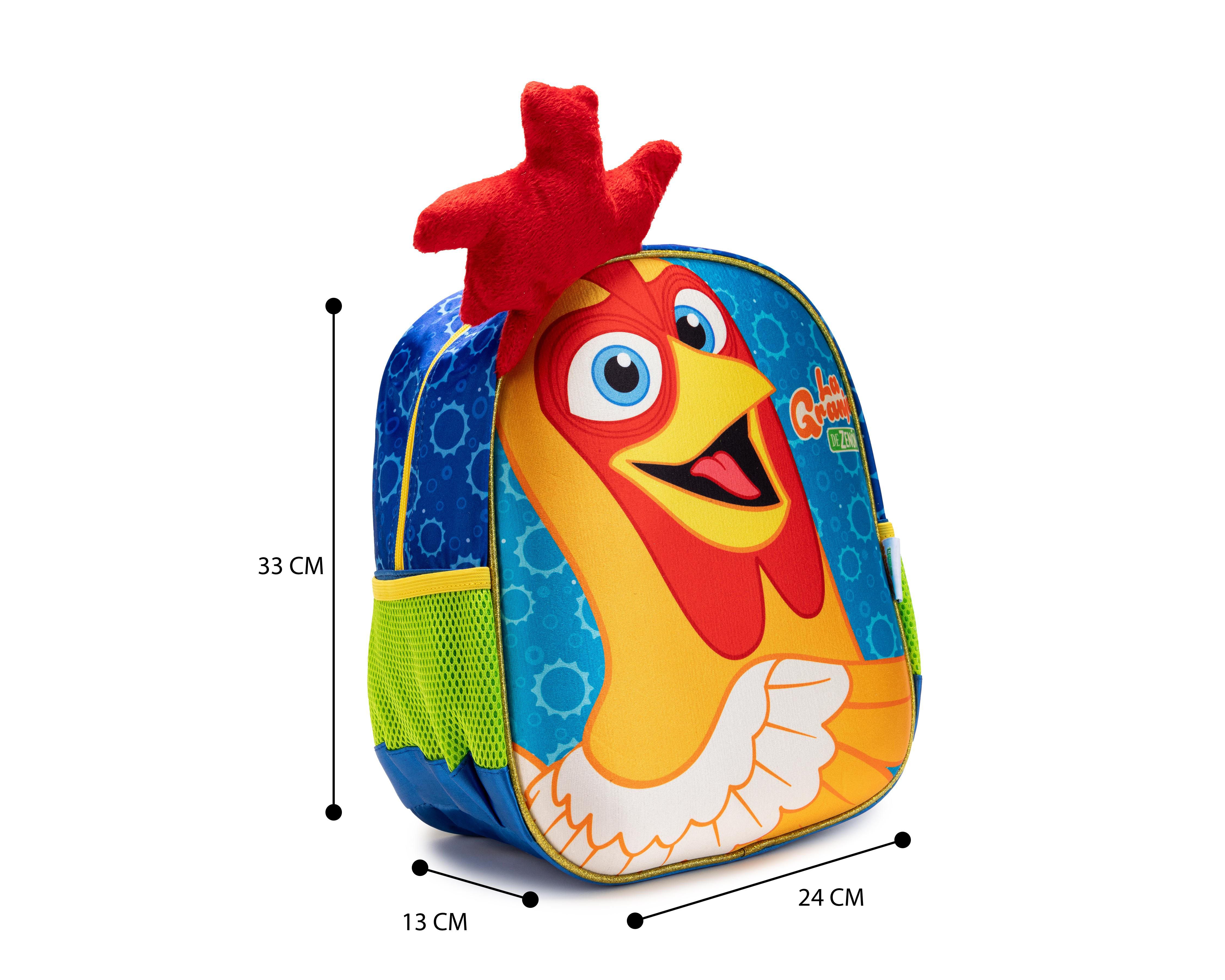 Foto 7 | Mochila Escolar La Granja de Zenón Estampada