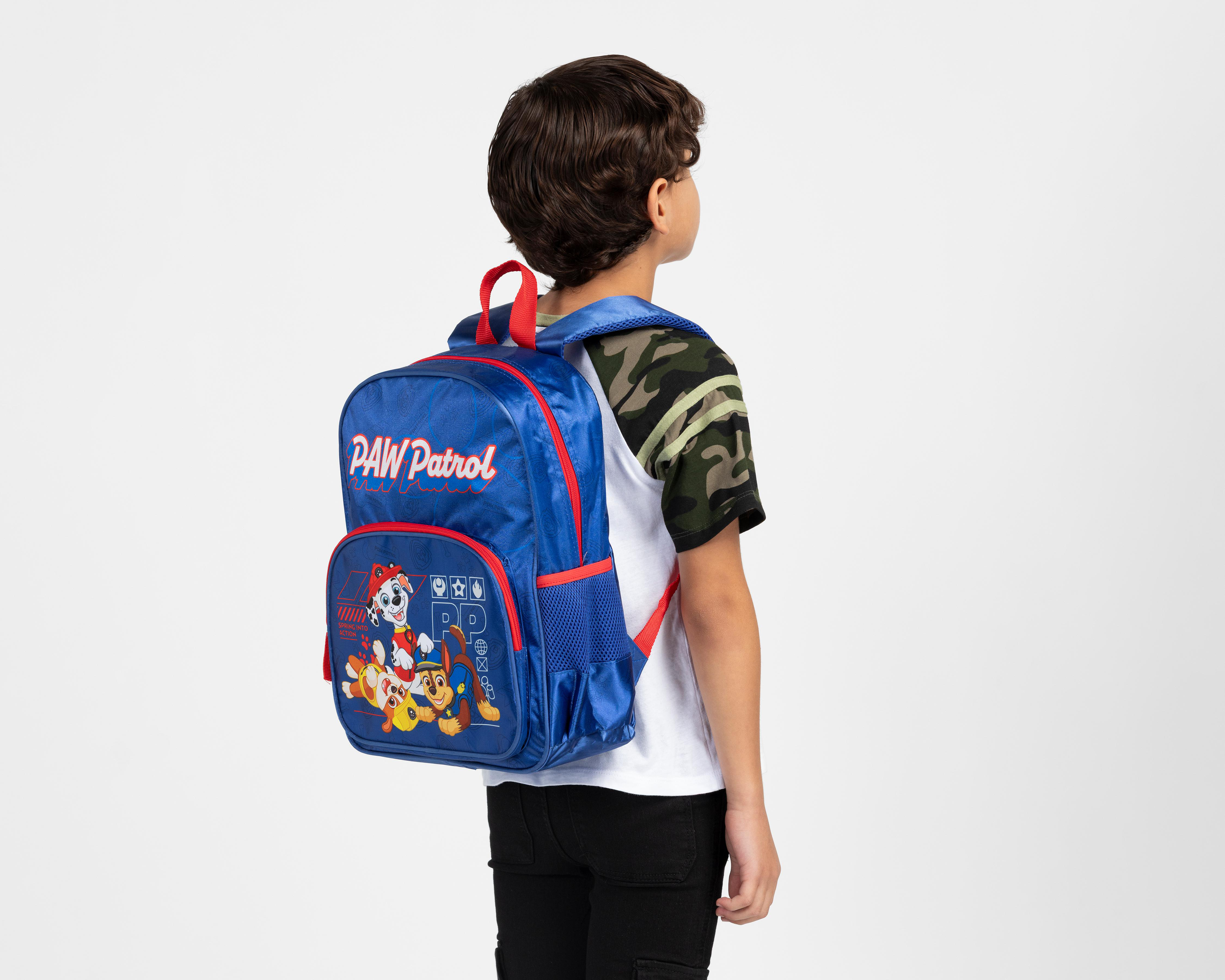 Foto 9 pulgar | Mochila Escolar Paw Patrol Azul