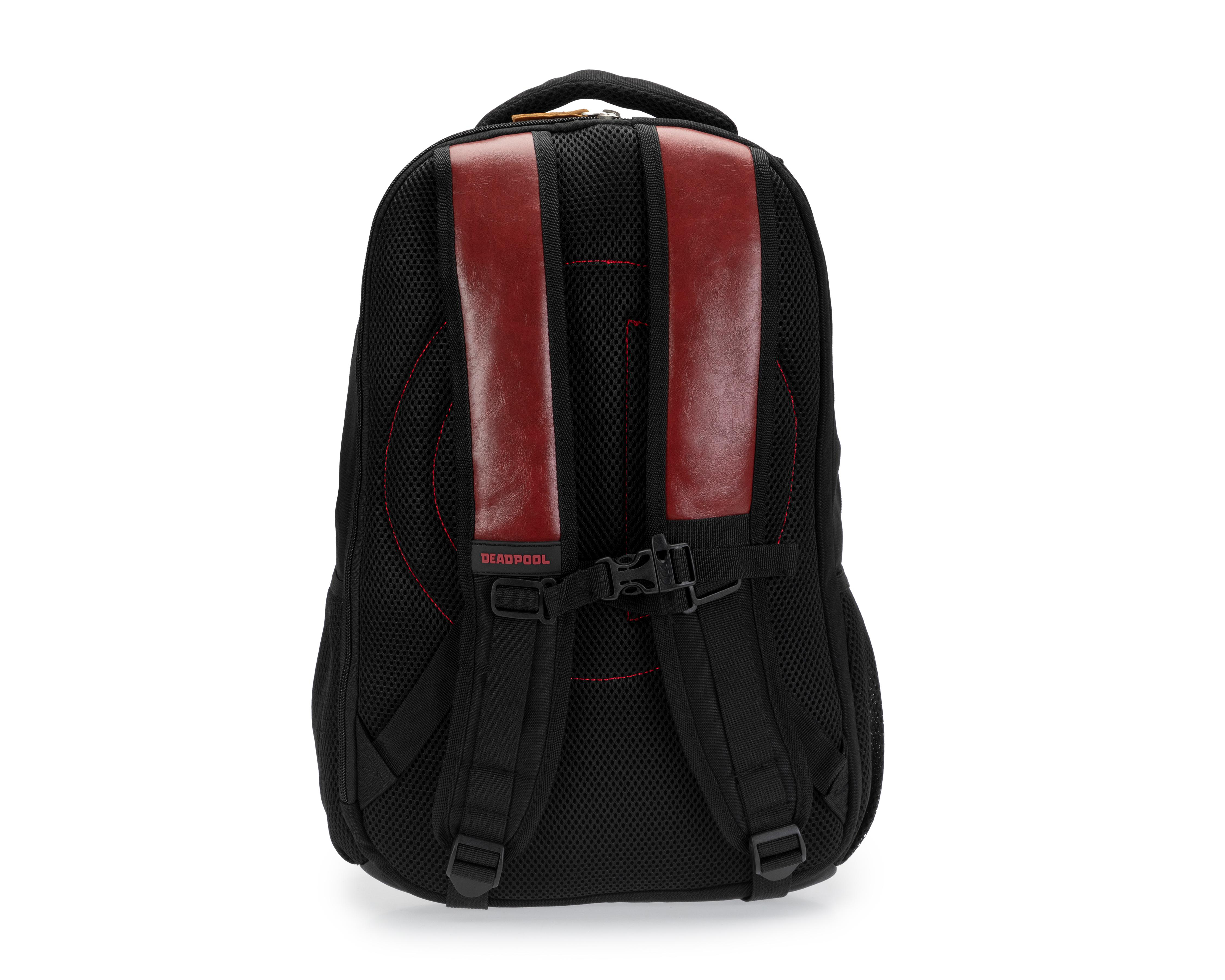 Foto 5 pulgar | Mochila Marvel Deadpool Negra