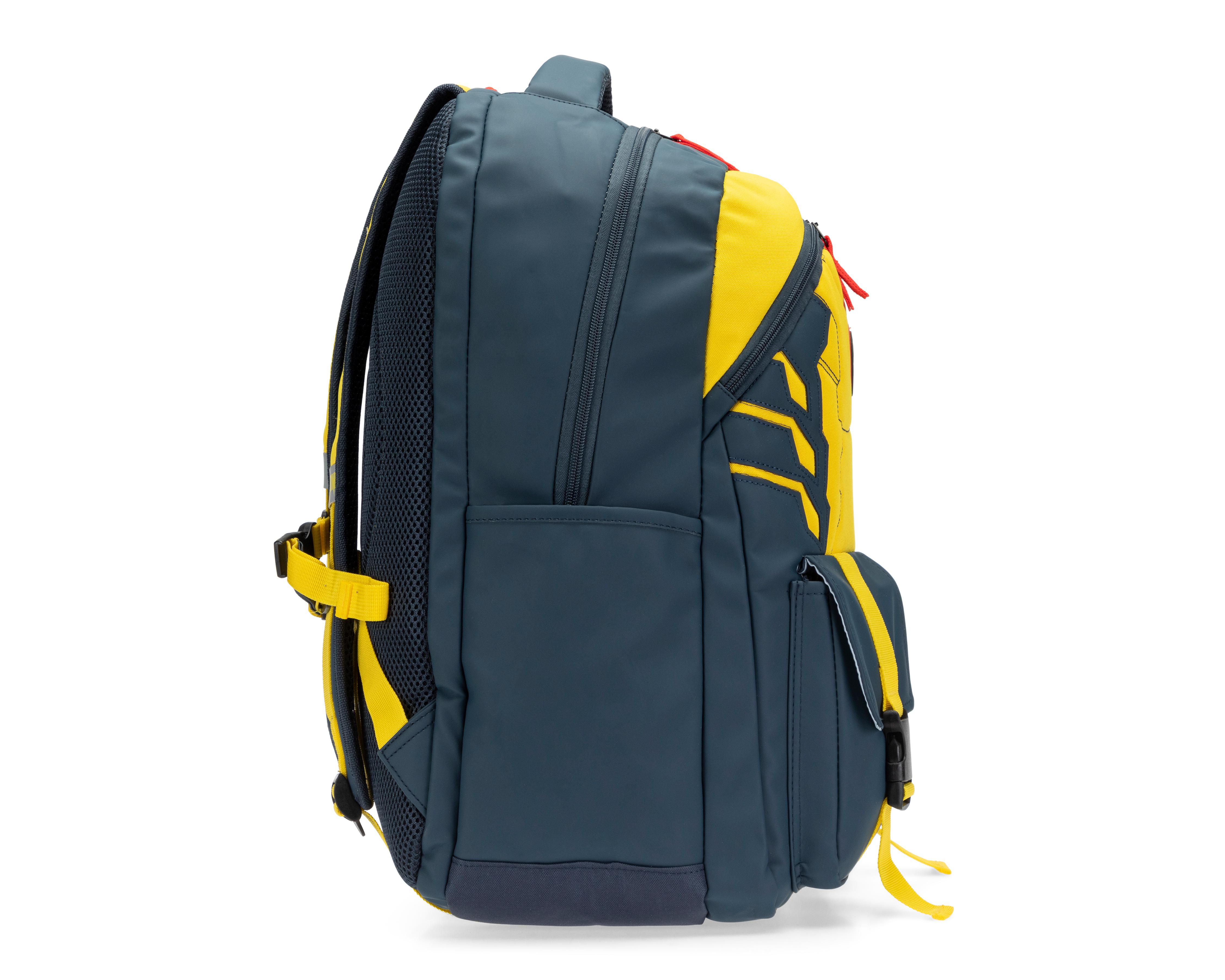 Foto 4 pulgar | Mochila Marvel Wolverine Azul