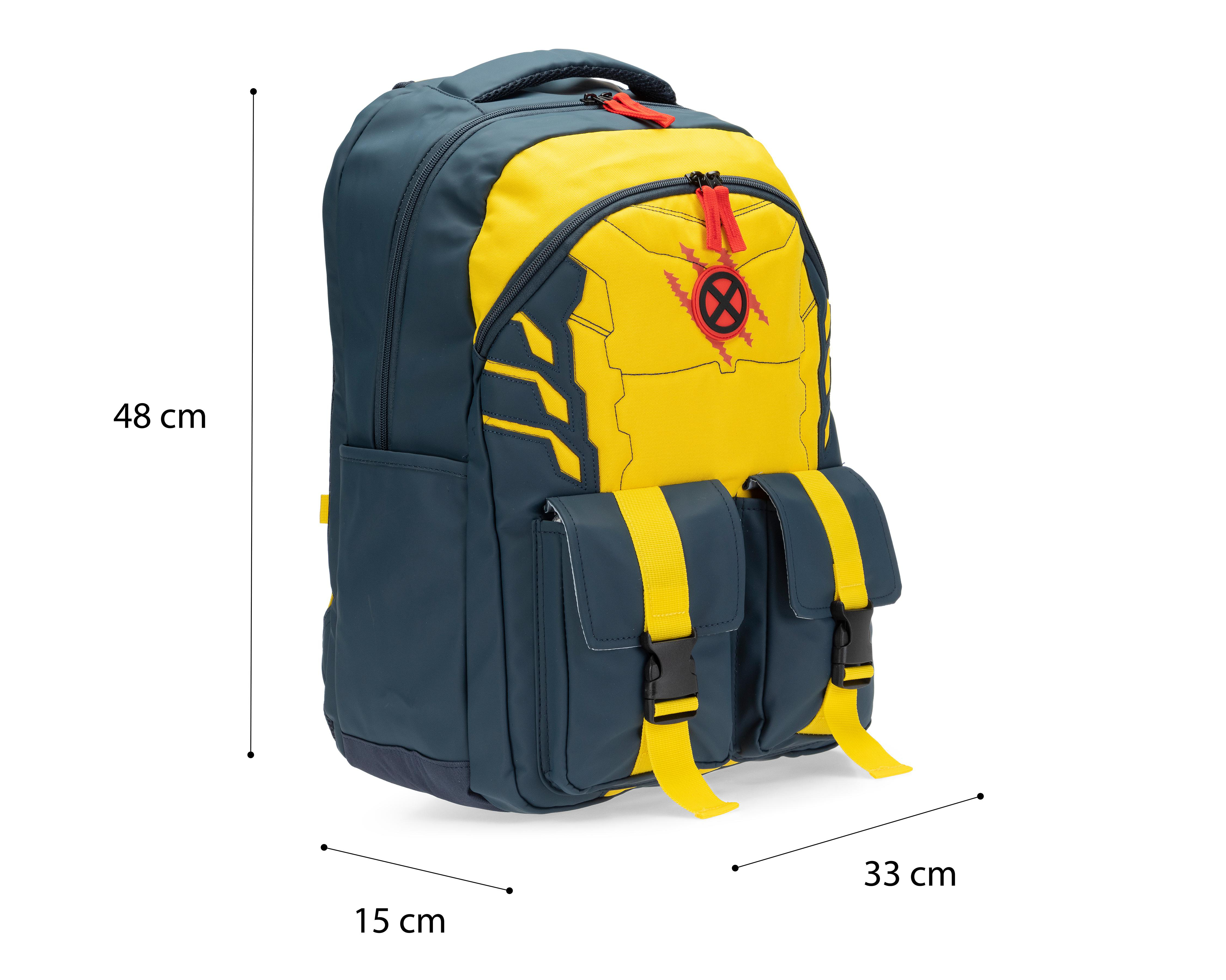 Foto 8 pulgar | Mochila Marvel Wolverine Azul