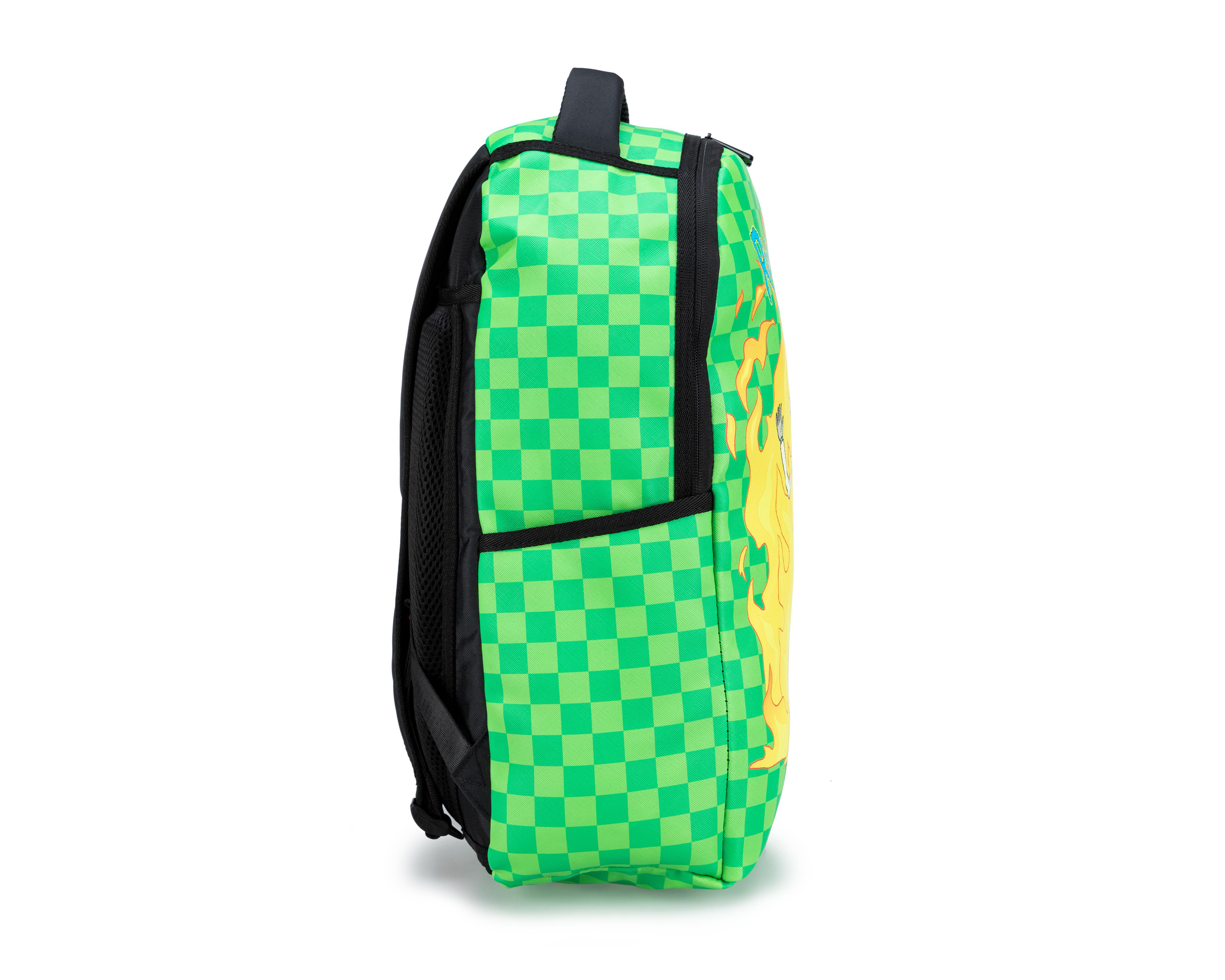 Foto 4 pulgar | Mochila Escolar Rick & Morty Verde