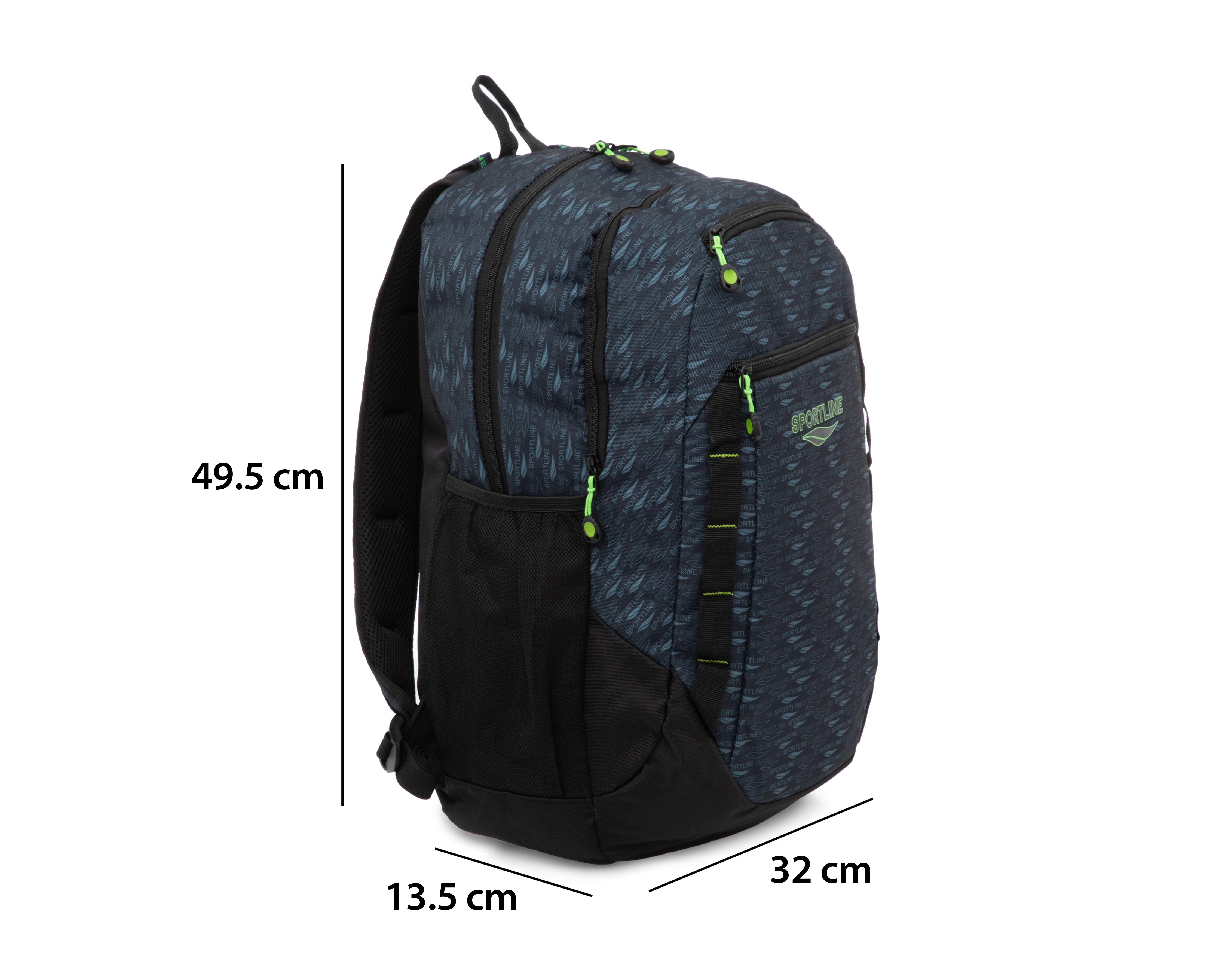 Foto 8 pulgar | Mochila Sportline Gris