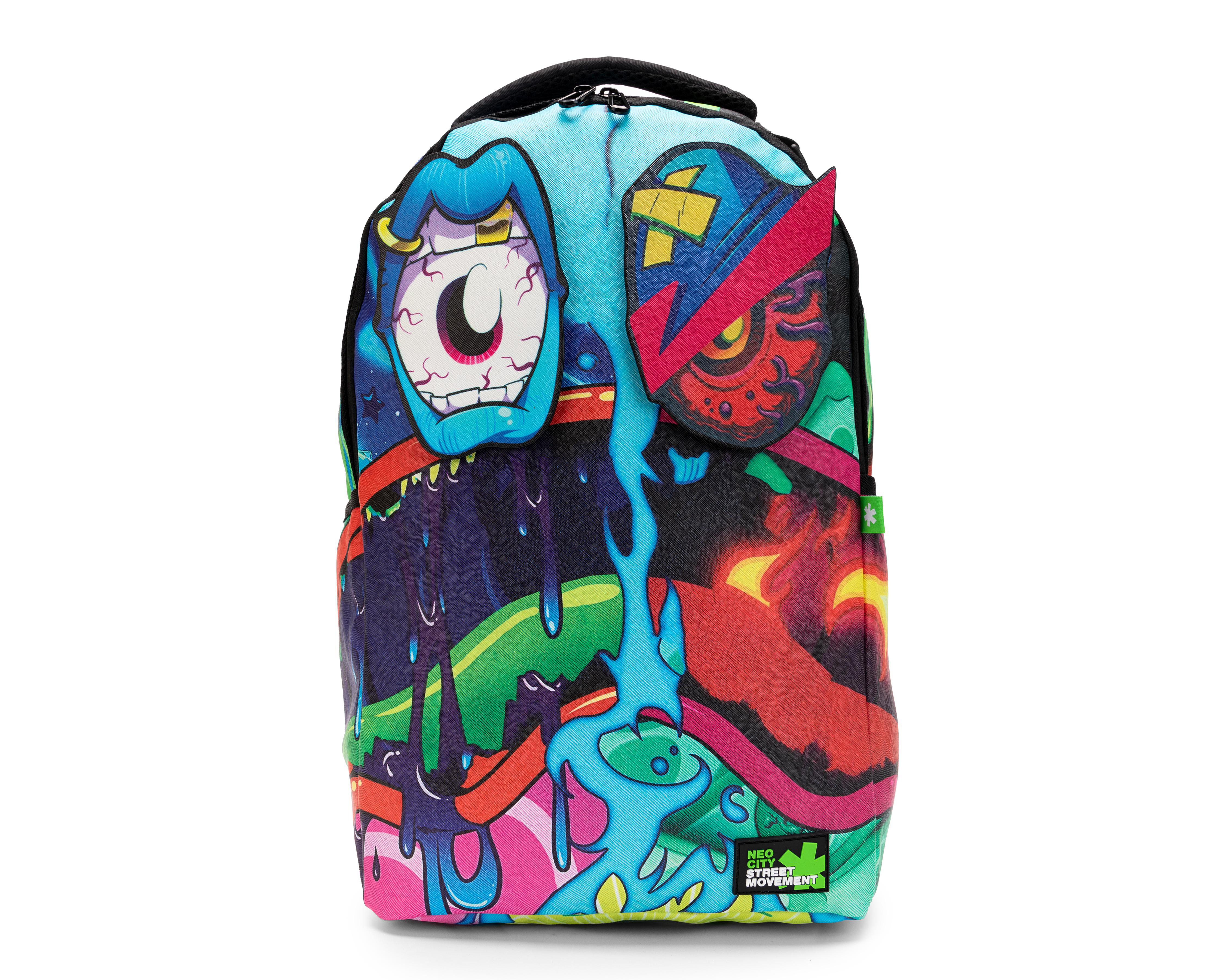 Foto 3 pulgar | Mochila Neo*City con Parches Intercambiablesz