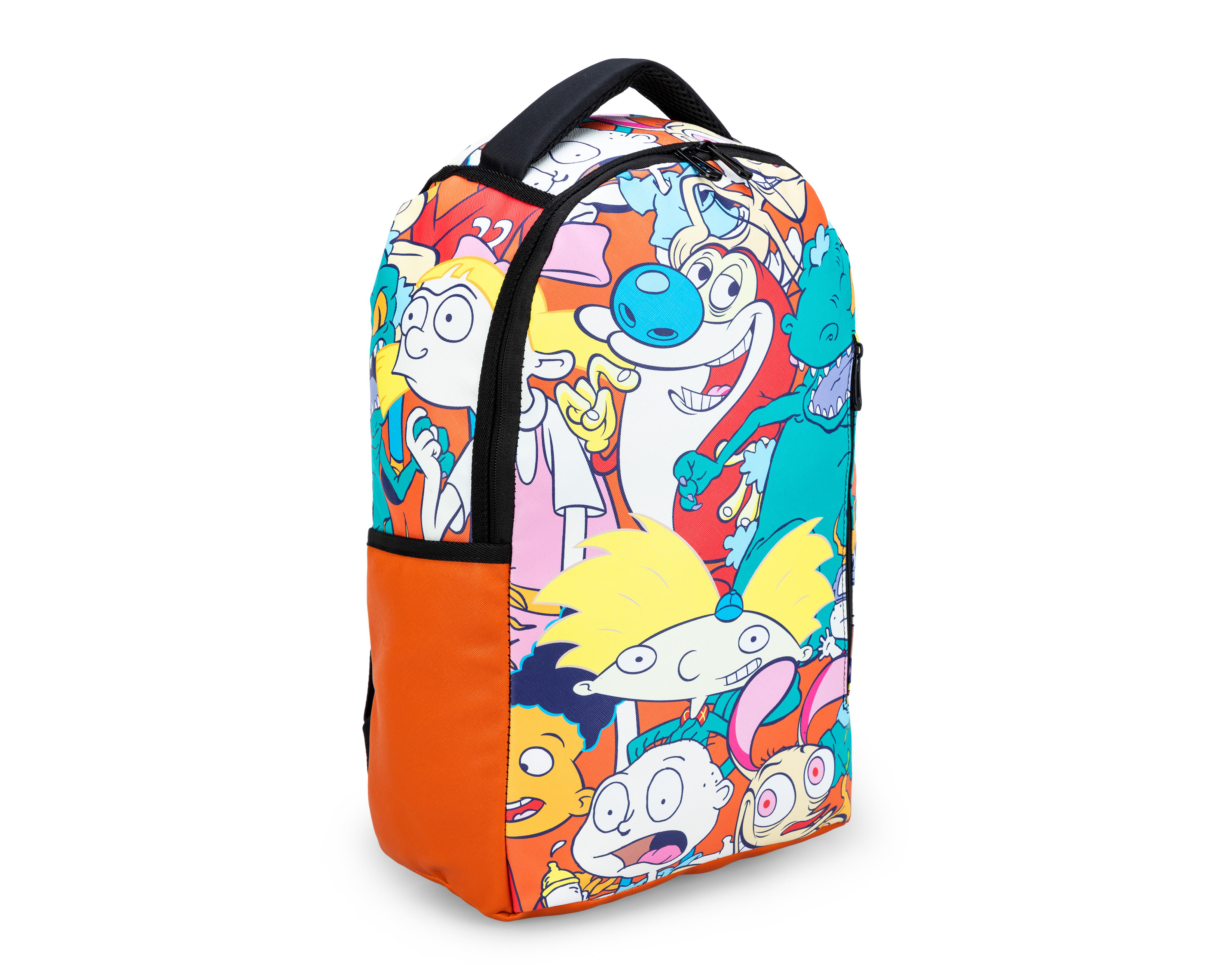 Foto 3 pulgar | Mochila Escolar Nickelodeon Estampada