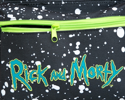 Foto 5 | Mochila Escolar Rick y Morty Negra