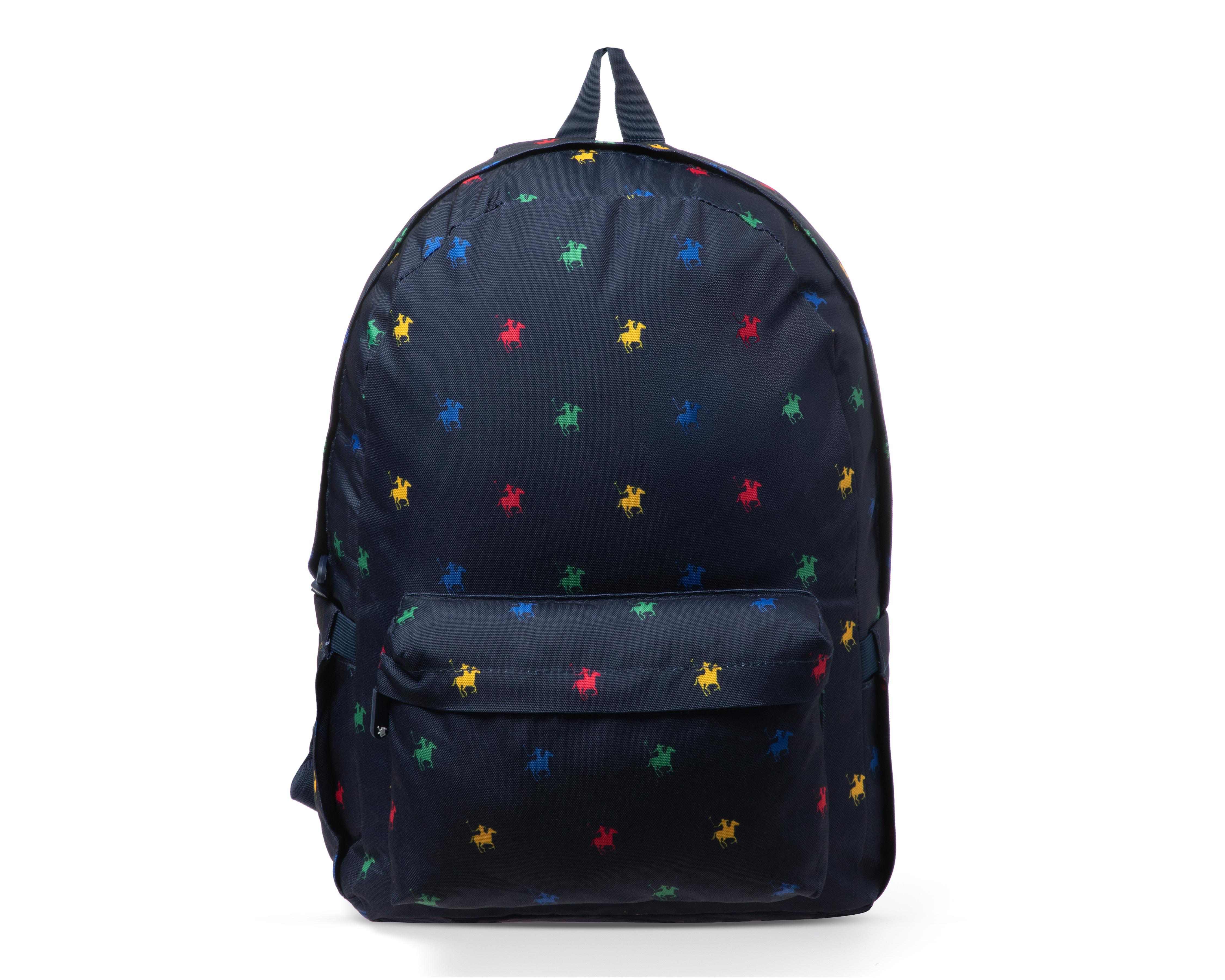 Mochila York Team Polo Club Azul Marino $199