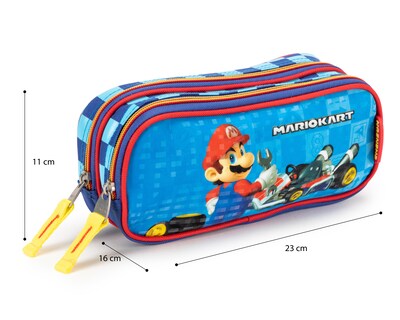 Foto 5 | Lapicera Escolar Chenson Mario kart Azul