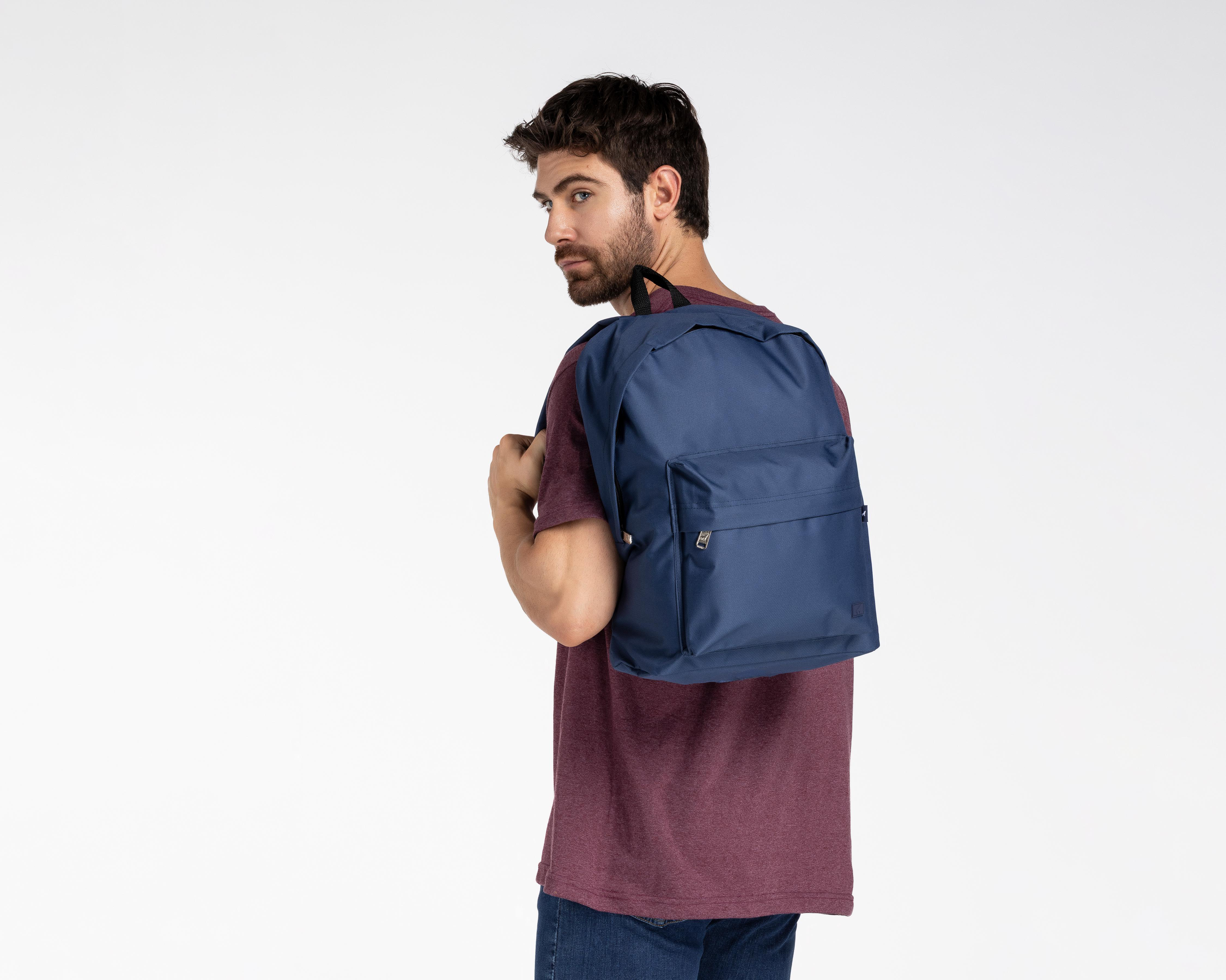 Foto 8 | Mochila Escolar Refill Azul