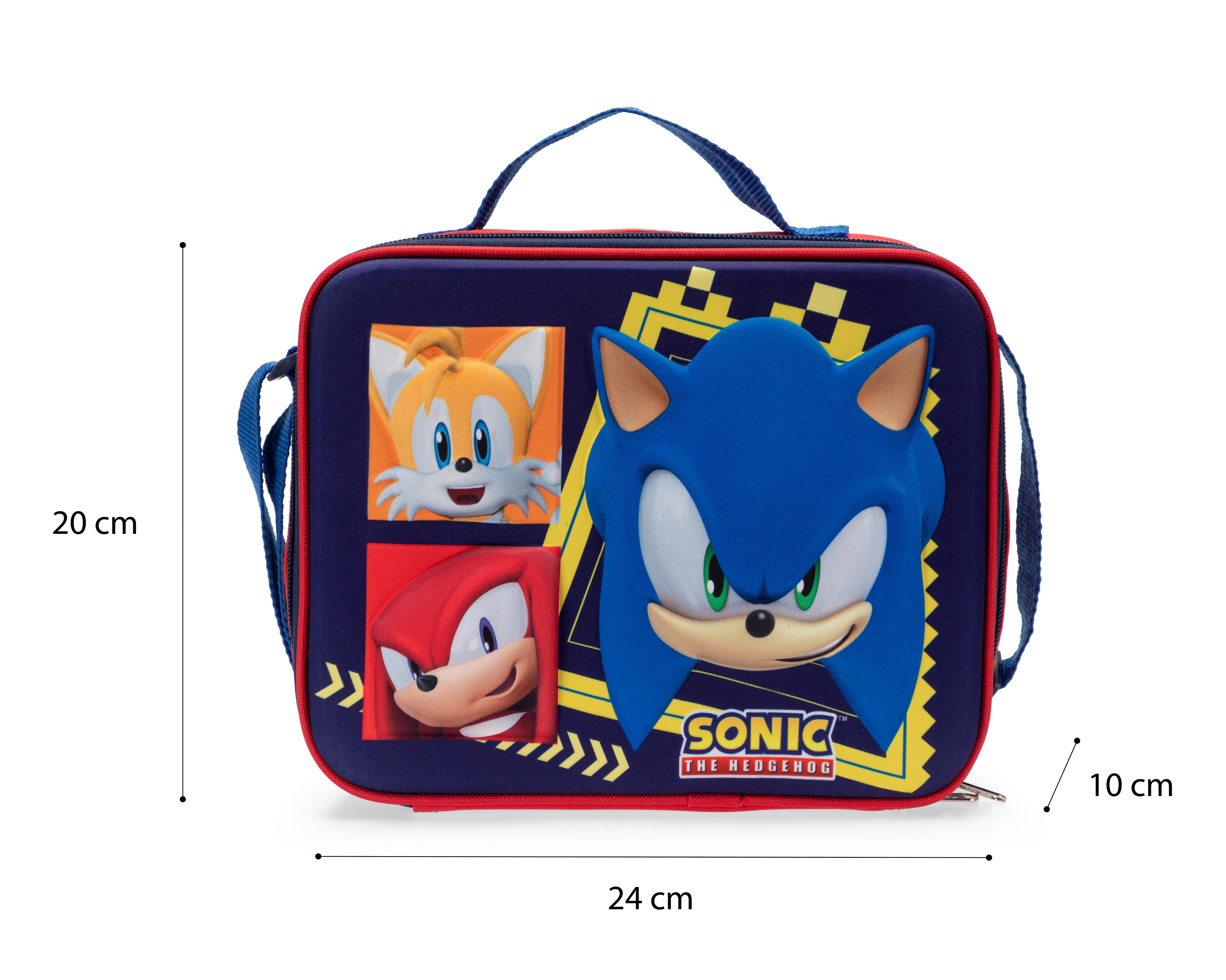 Foto 7 pulgar | Lonchera Sonic The Hedgehog