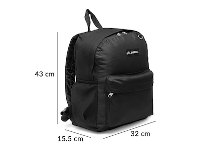 Foto 7 | Mochila Escolar Everest Negra