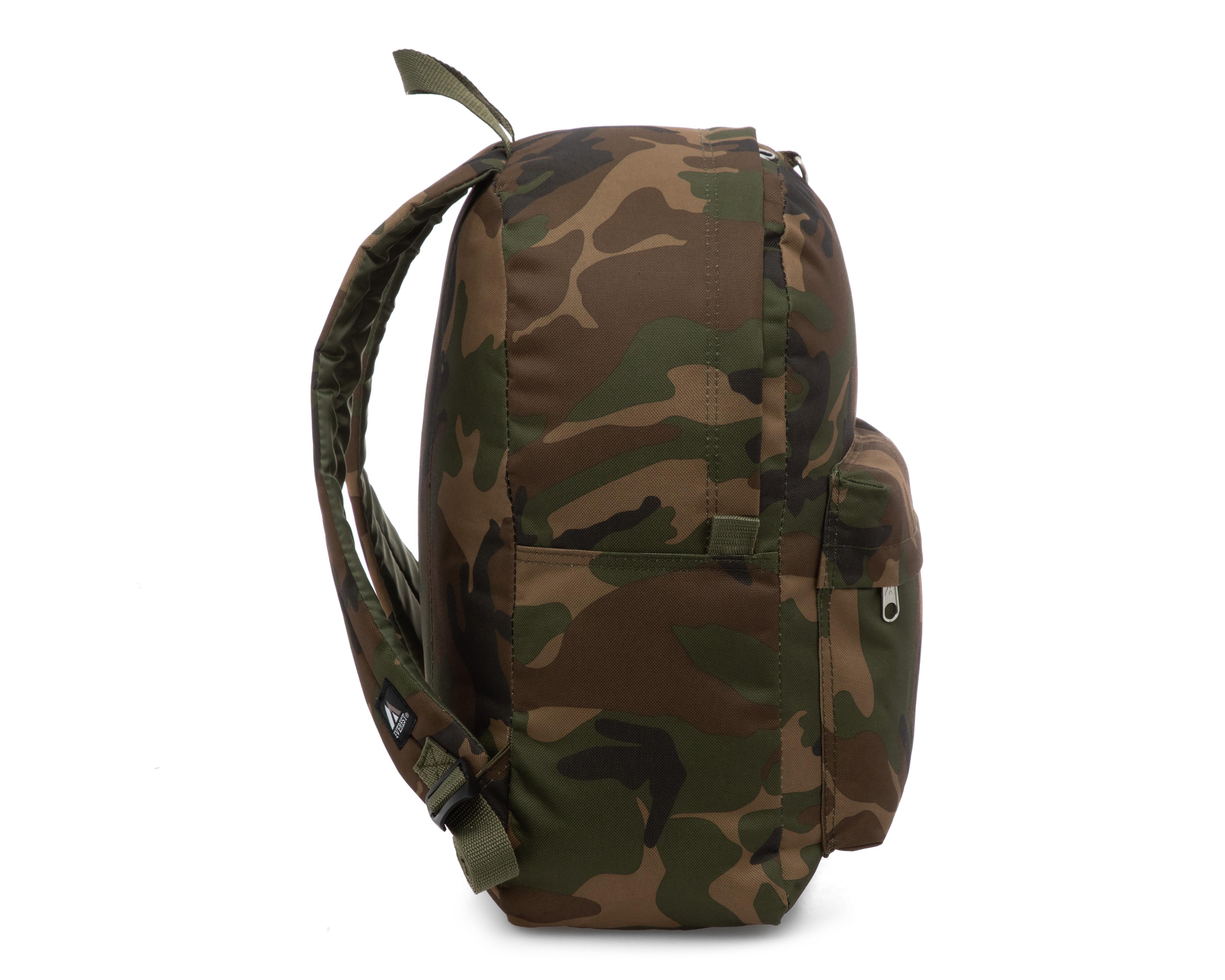 Foto 4 pulgar | Mochila Escolar Everest Camuflajeada