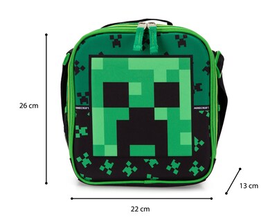 Foto 6 | Lonchera Minecraft Verde