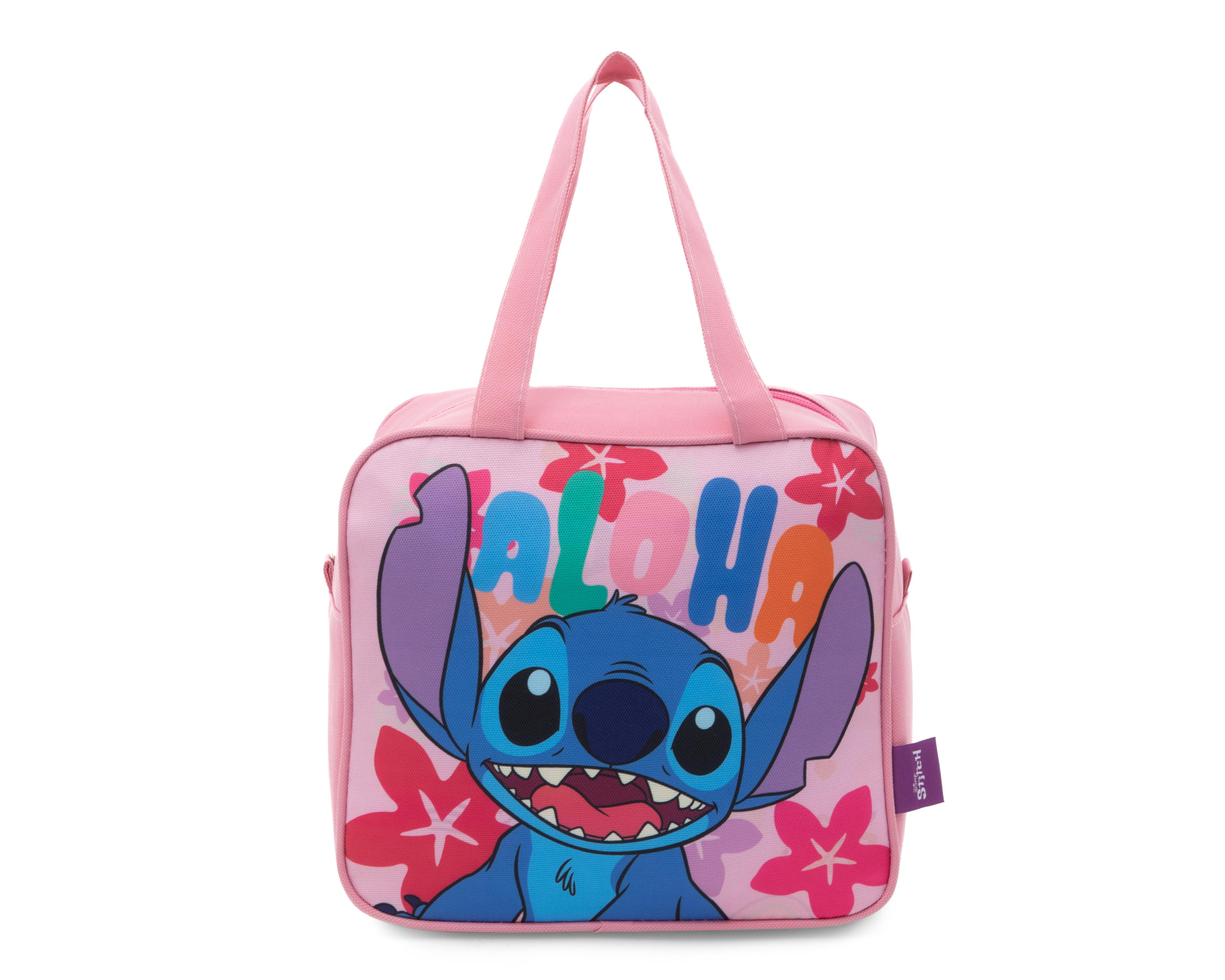 Lonchera Disney Stitch Rosa