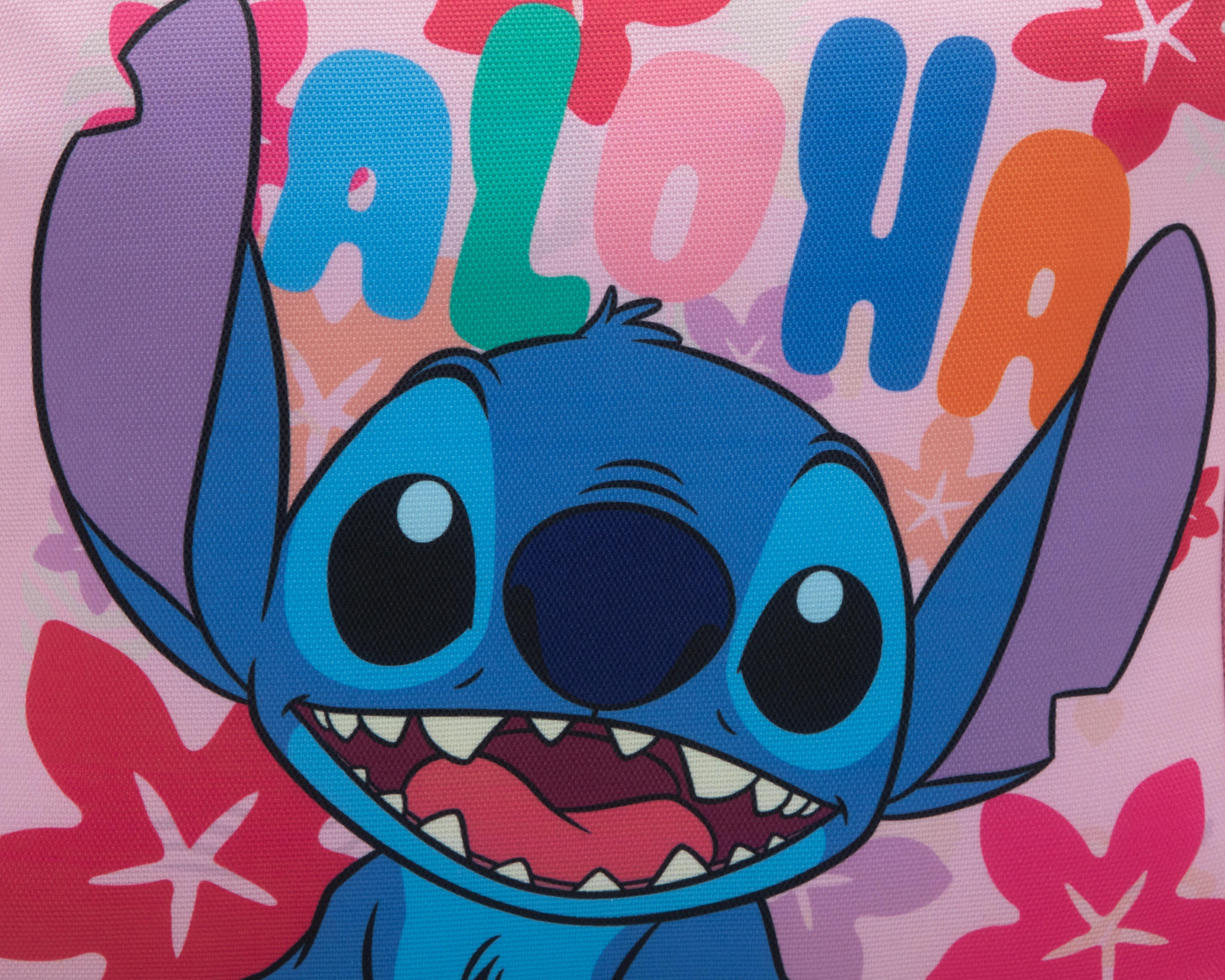 Foto 6 pulgar | Lonchera Disney Stitch Rosa