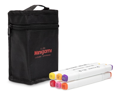 Foto 1 | Plumones Minigami con Estuche 20 Piezas