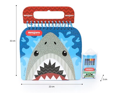 Foto 3 | Libreta con Stickers y Crayones Minigami para Niño