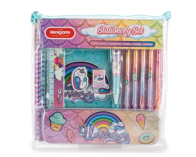 Foto 1 | Libreta de Unicornio Minigami Stationery Set con Accesorios