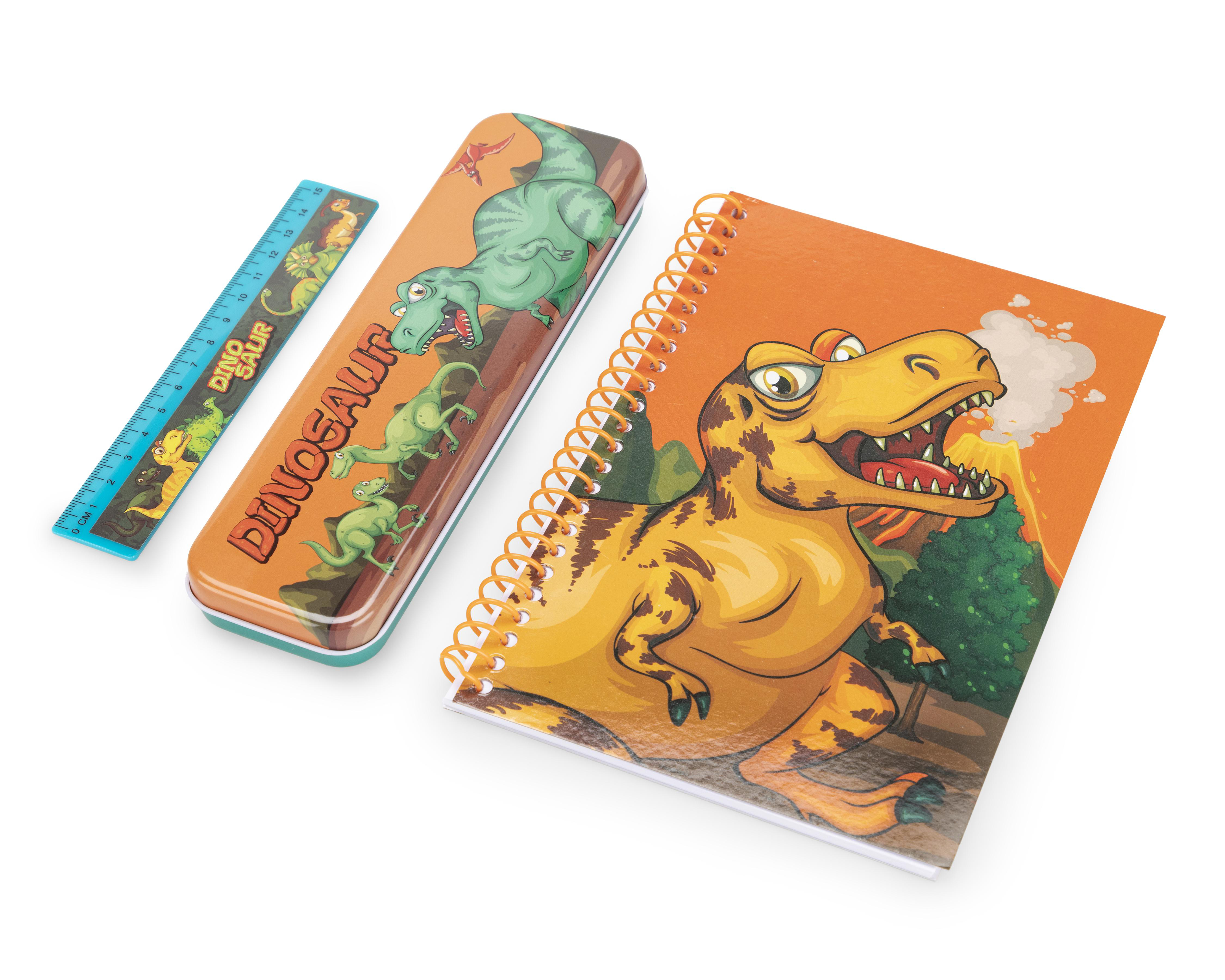 Foto 3 | Libreta de Dinosaurio Minigami Stationery Set con Accesorios