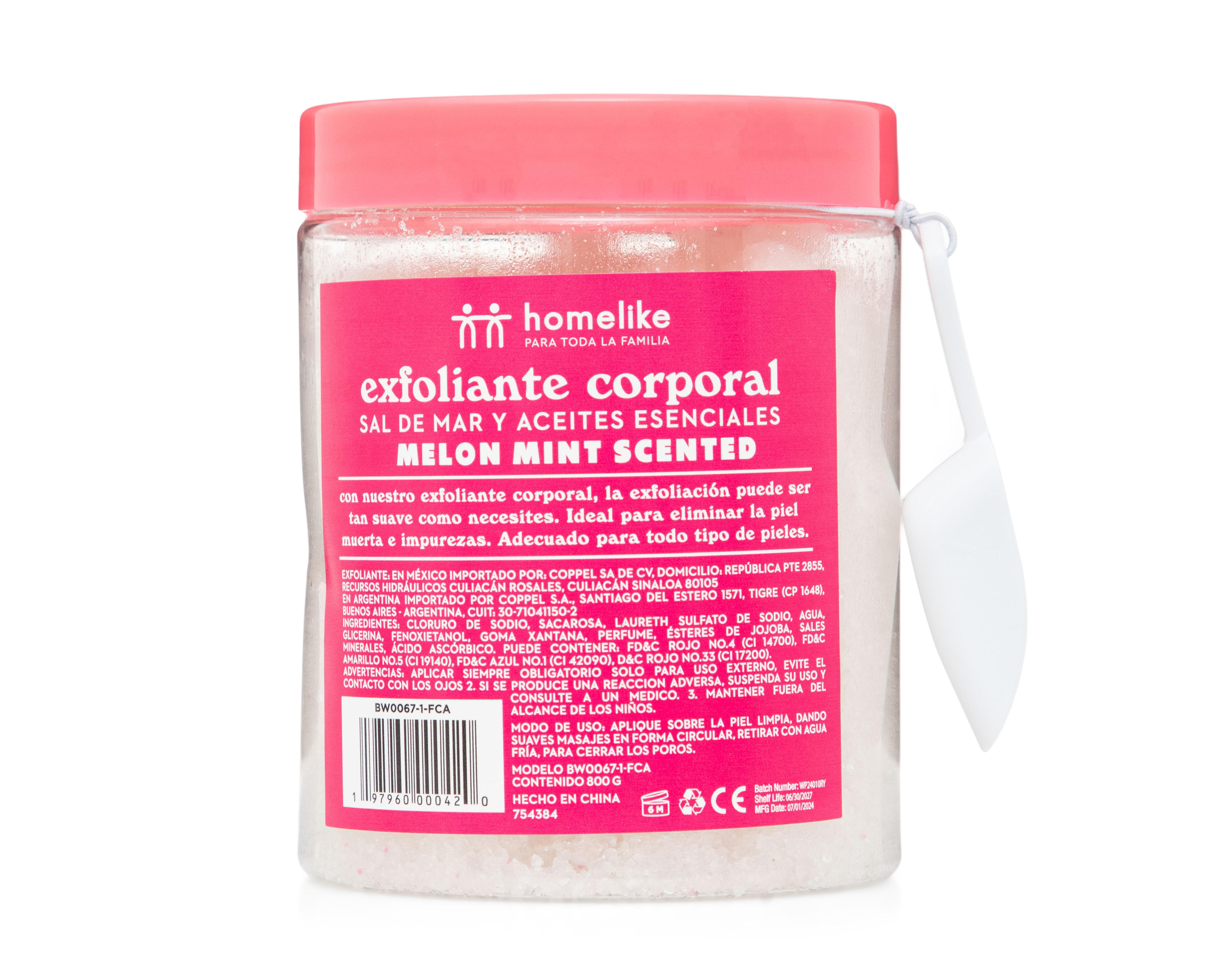 Foto 3 pulgar | Exfoliante Corporal Homelike Sal de Mar y Aceites Escenciales 800 g