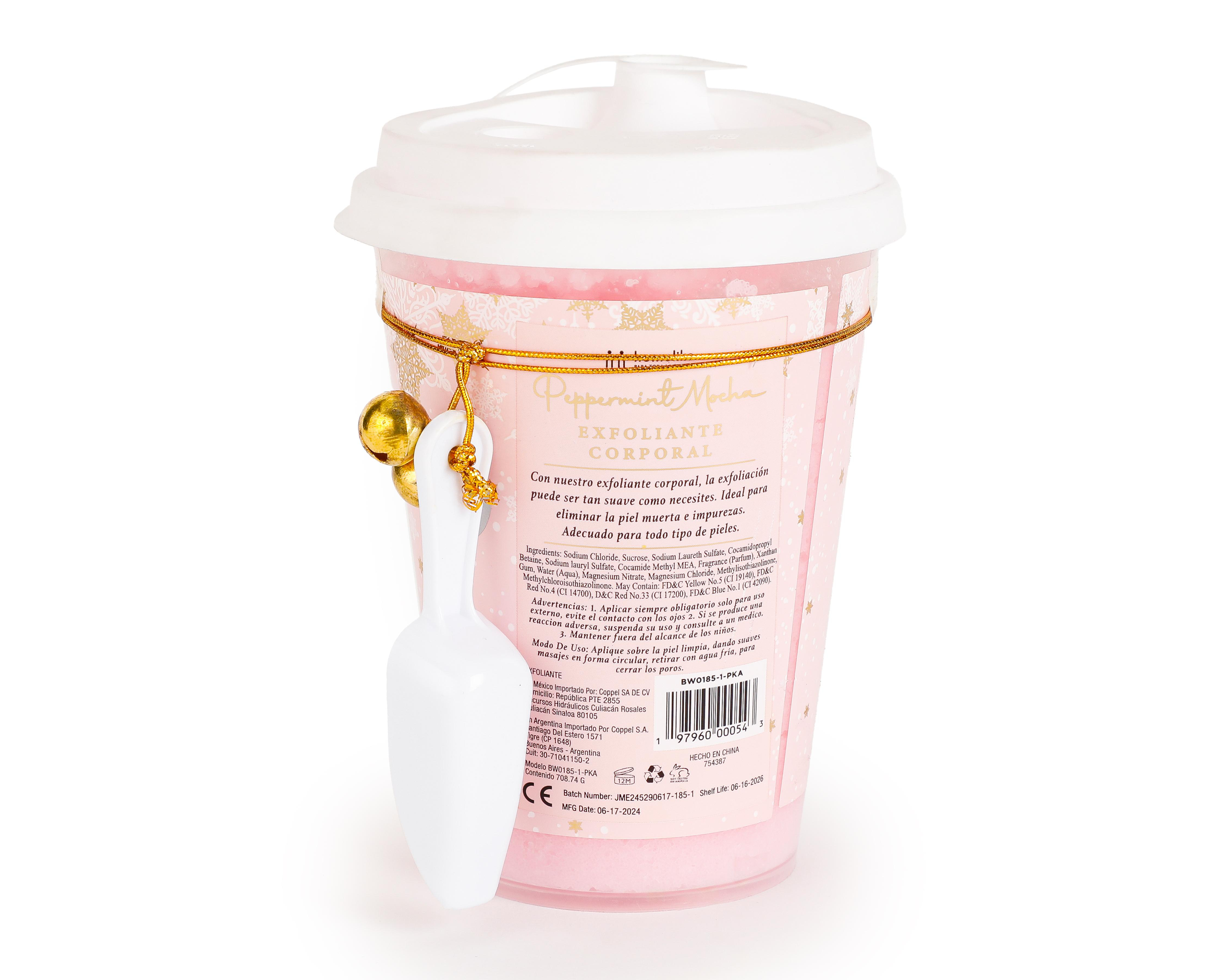 Foto 2 | Exfoliante Corporal Homelike Peppermint Mocha y Vitamina E 450 g