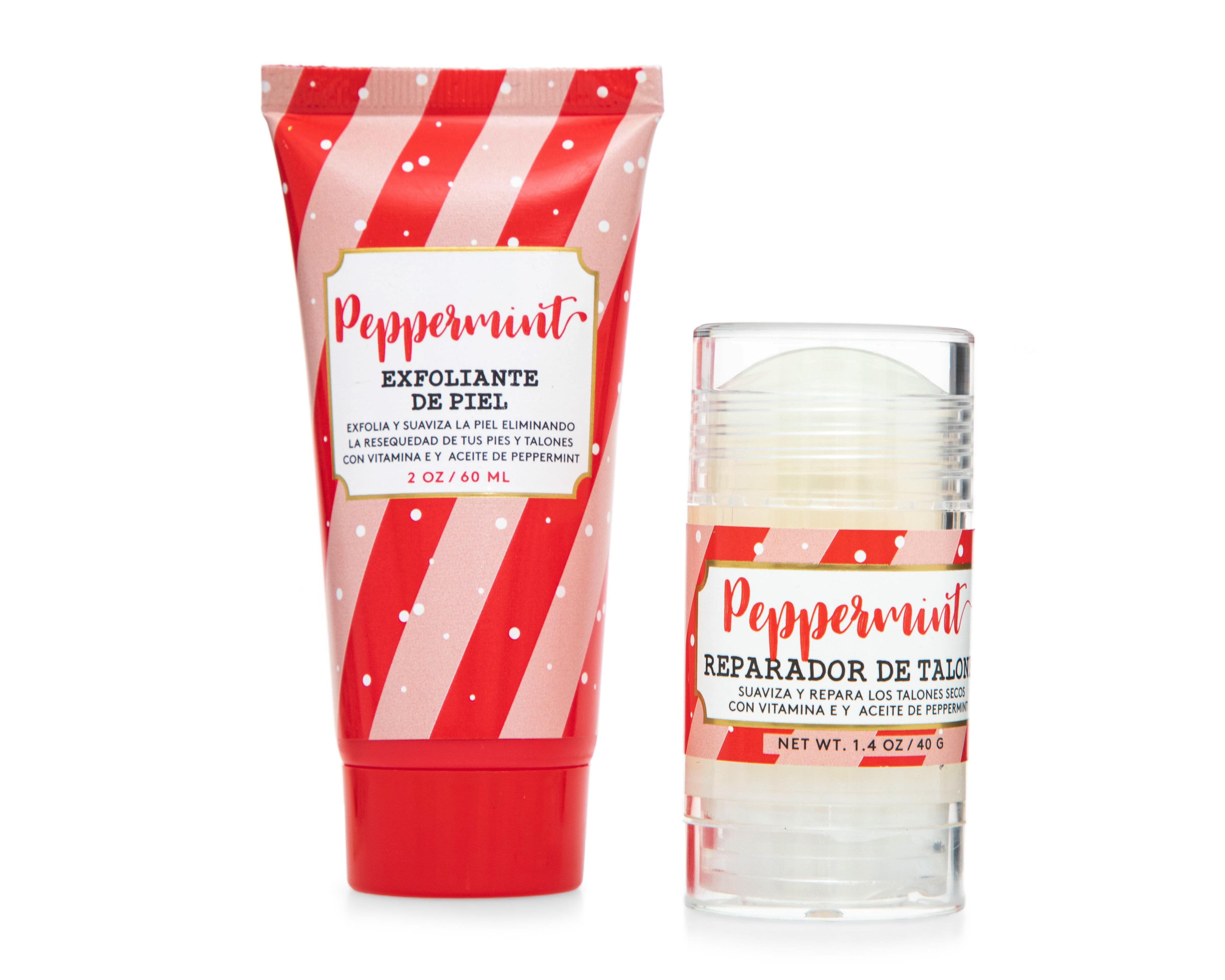 Exfoliante para Piel y Bálsamo para Talón Homelike Menta