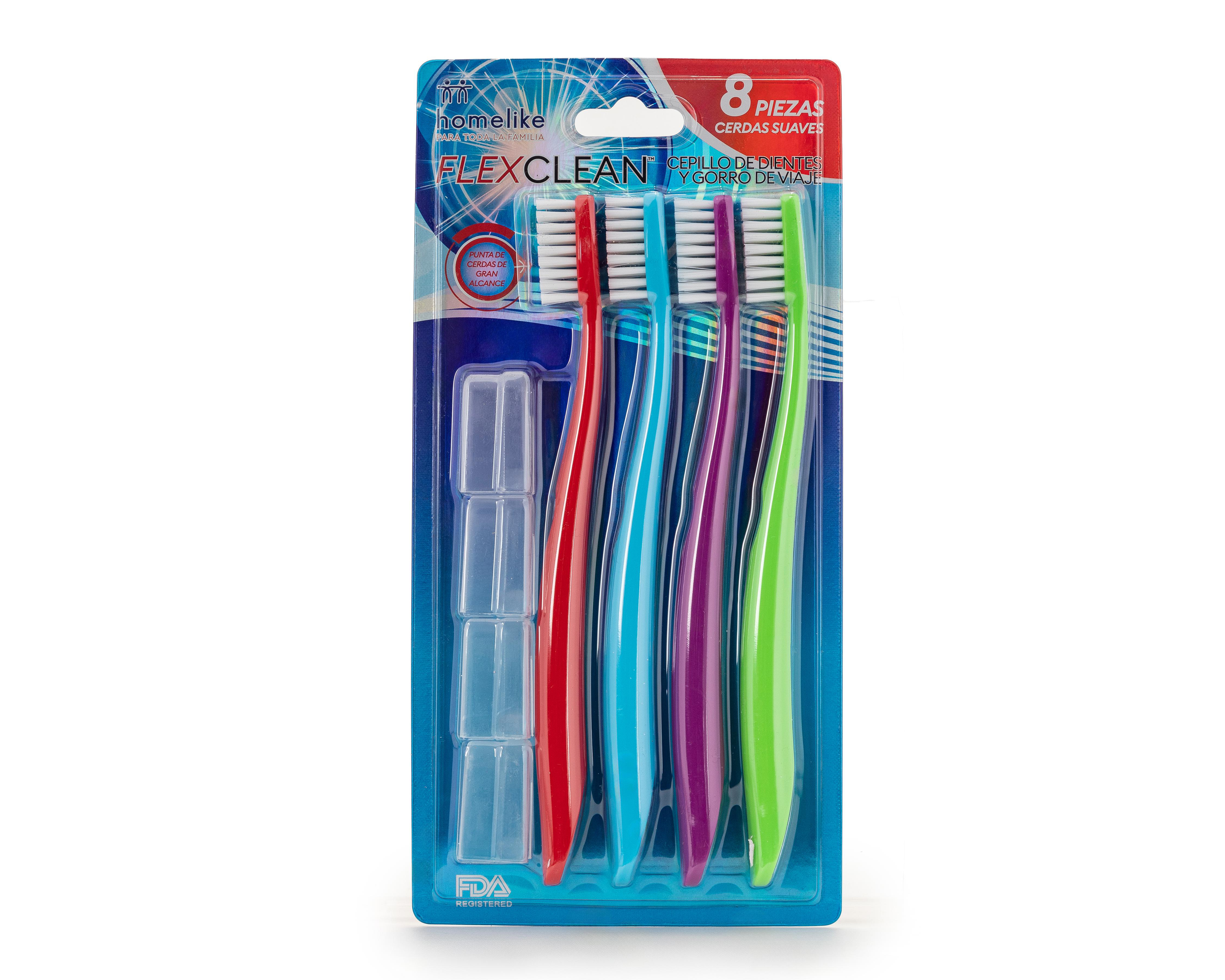 Foto 1 | Cepillo Dental Homelike 8 Piezas