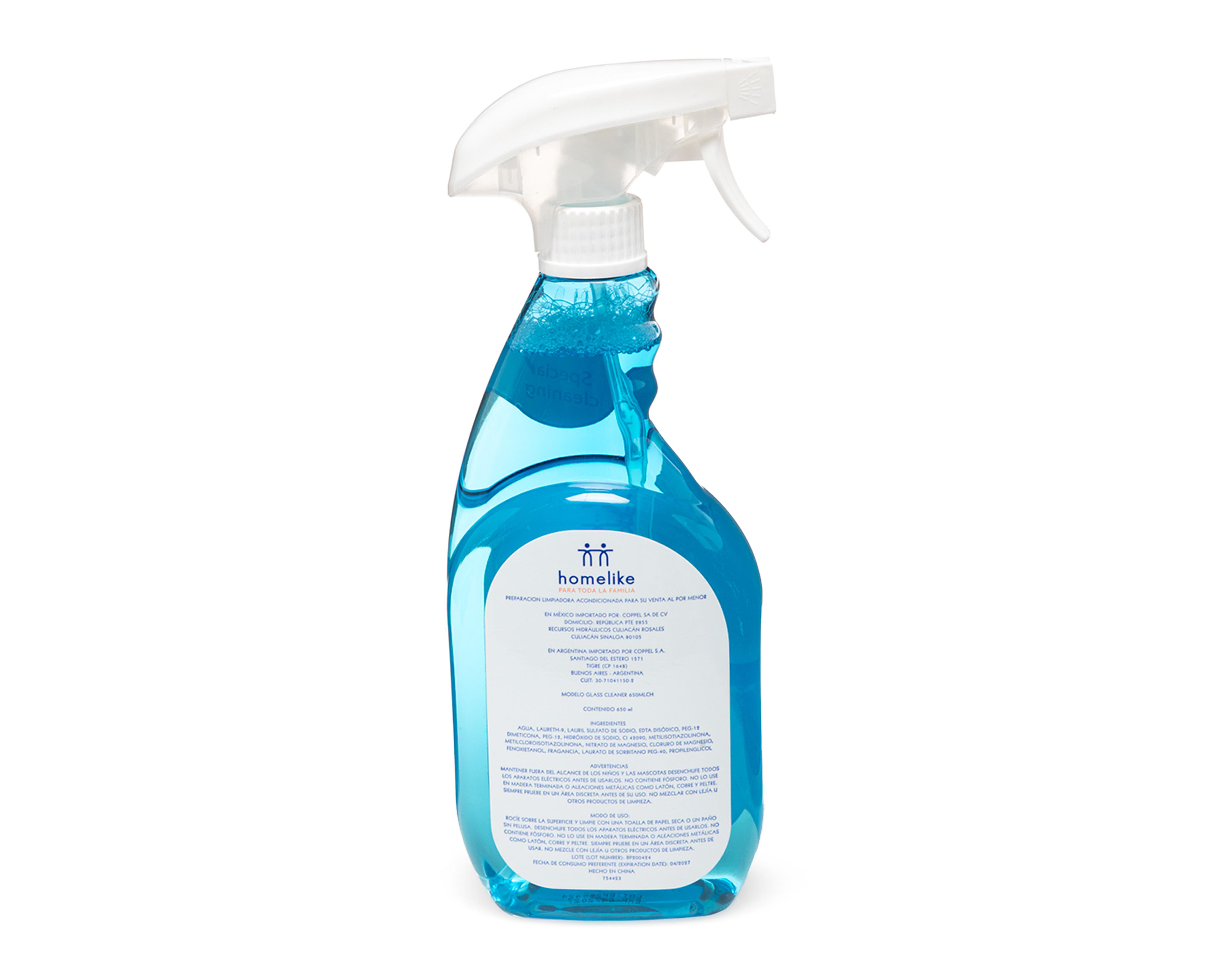 Foto 3 pulgar | Limpiador de Vidrios Homelike 650 ml
