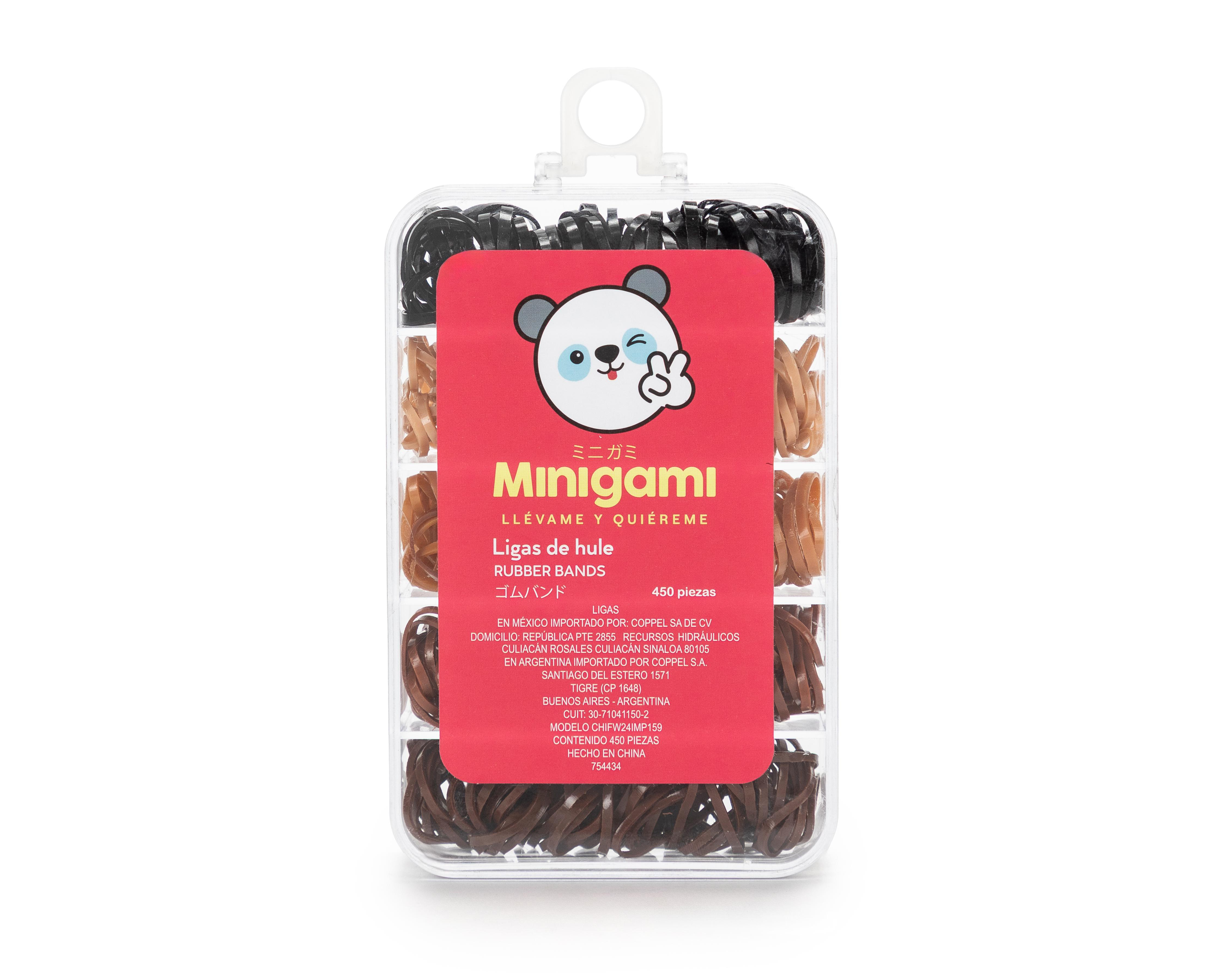 Foto 1 | Ligas para Cabello Minigami 450 Piezas