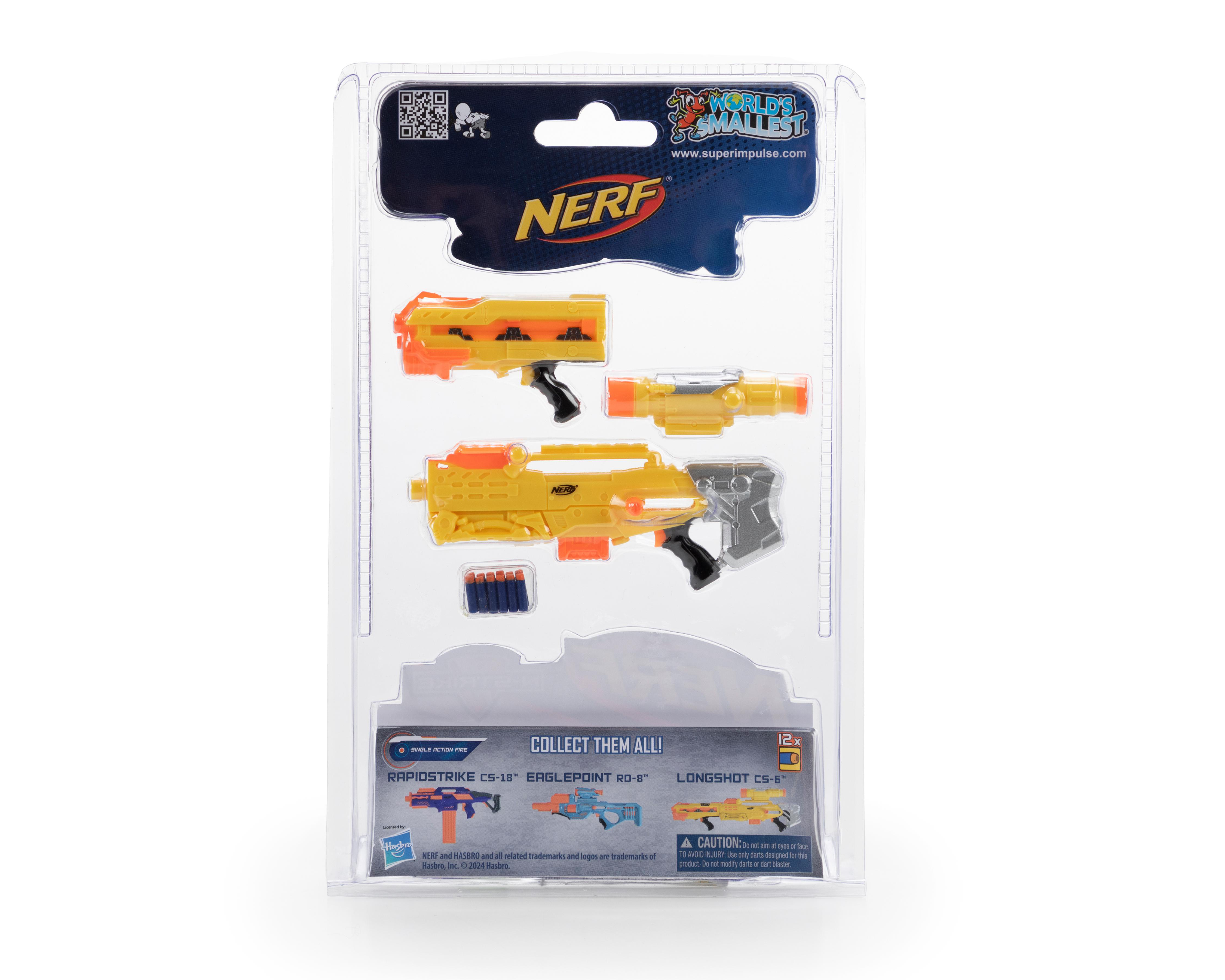 Foto 2 | Minilanzadores Nerf World's Smallest