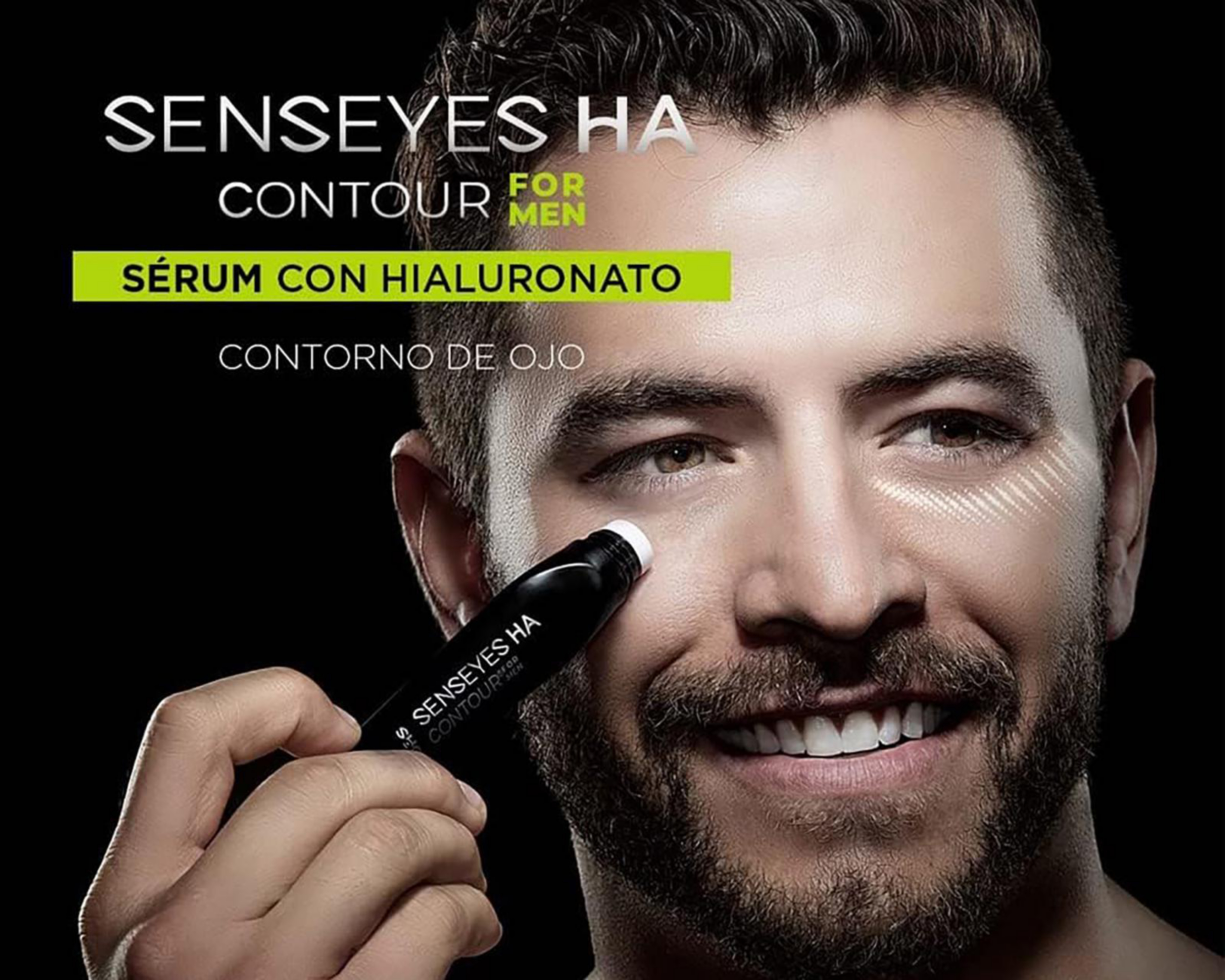 Foto 4 pulgar | Sérum con Hialurinato Senseyes Hidrafy Contour para Hombre Antiarrugas 14 ml