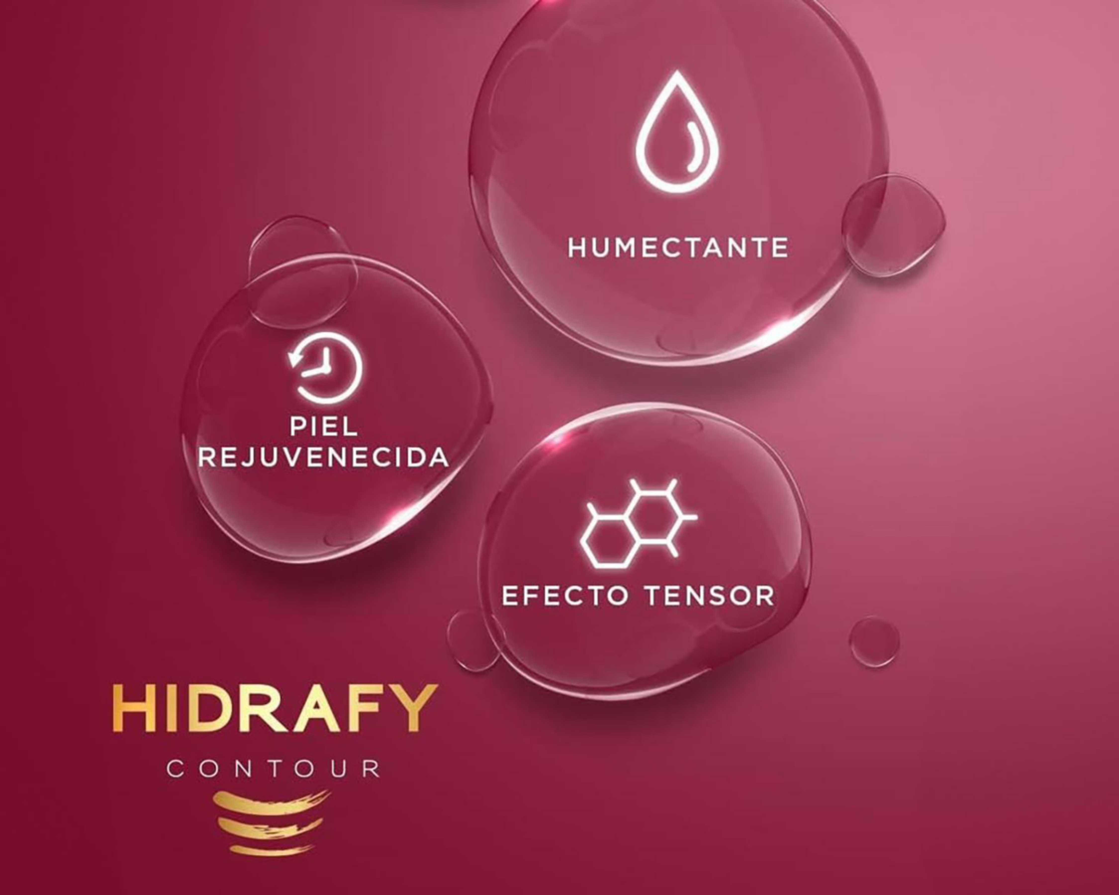 Foto 3 | Sérum con Hialurinato Hidrafy Contour para Mujer Antiarrugas 17 ml