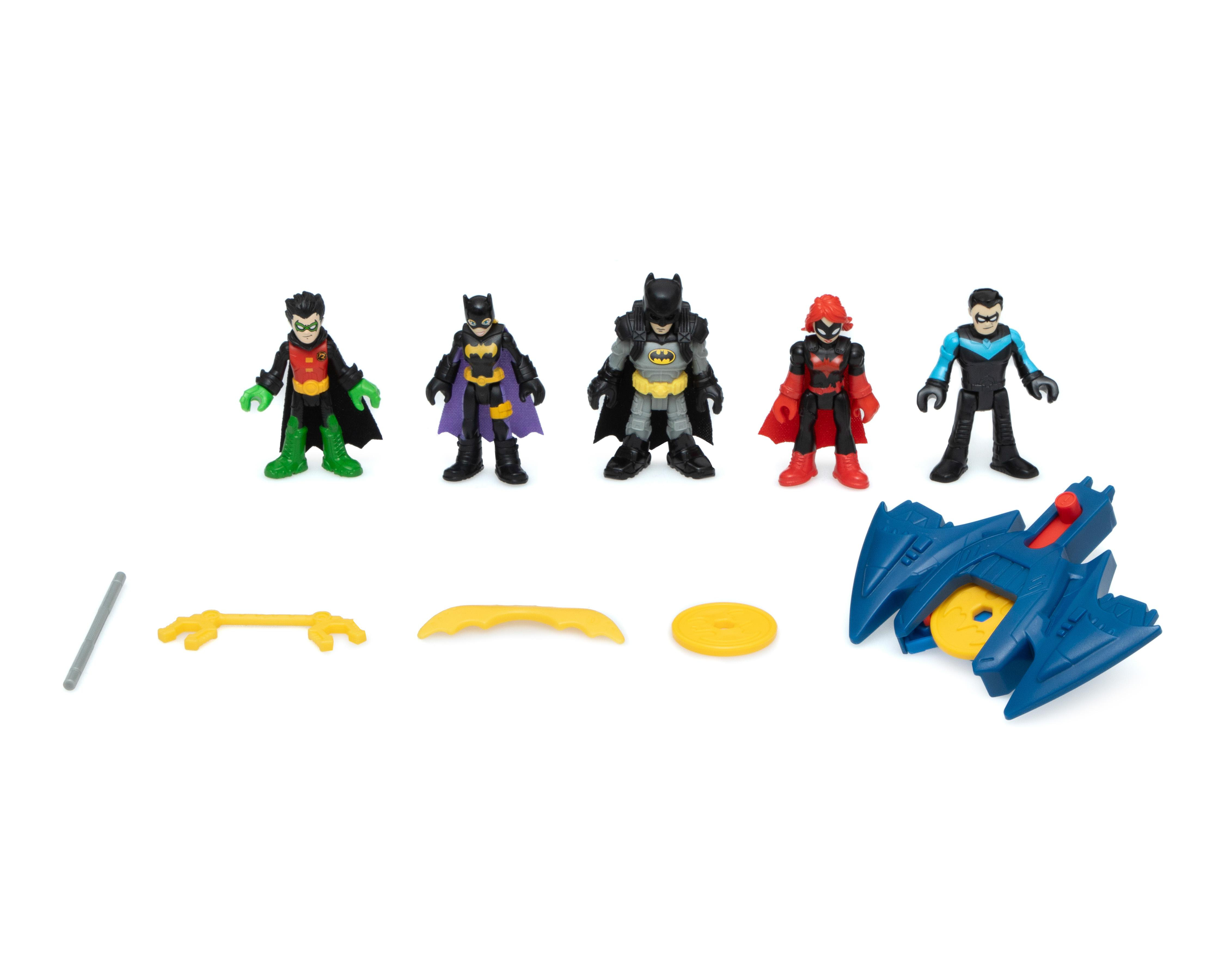 Foto 2 pulgar | Figuras Super Friends Imaginext Fisher Price 5 Piezas con Accesorios