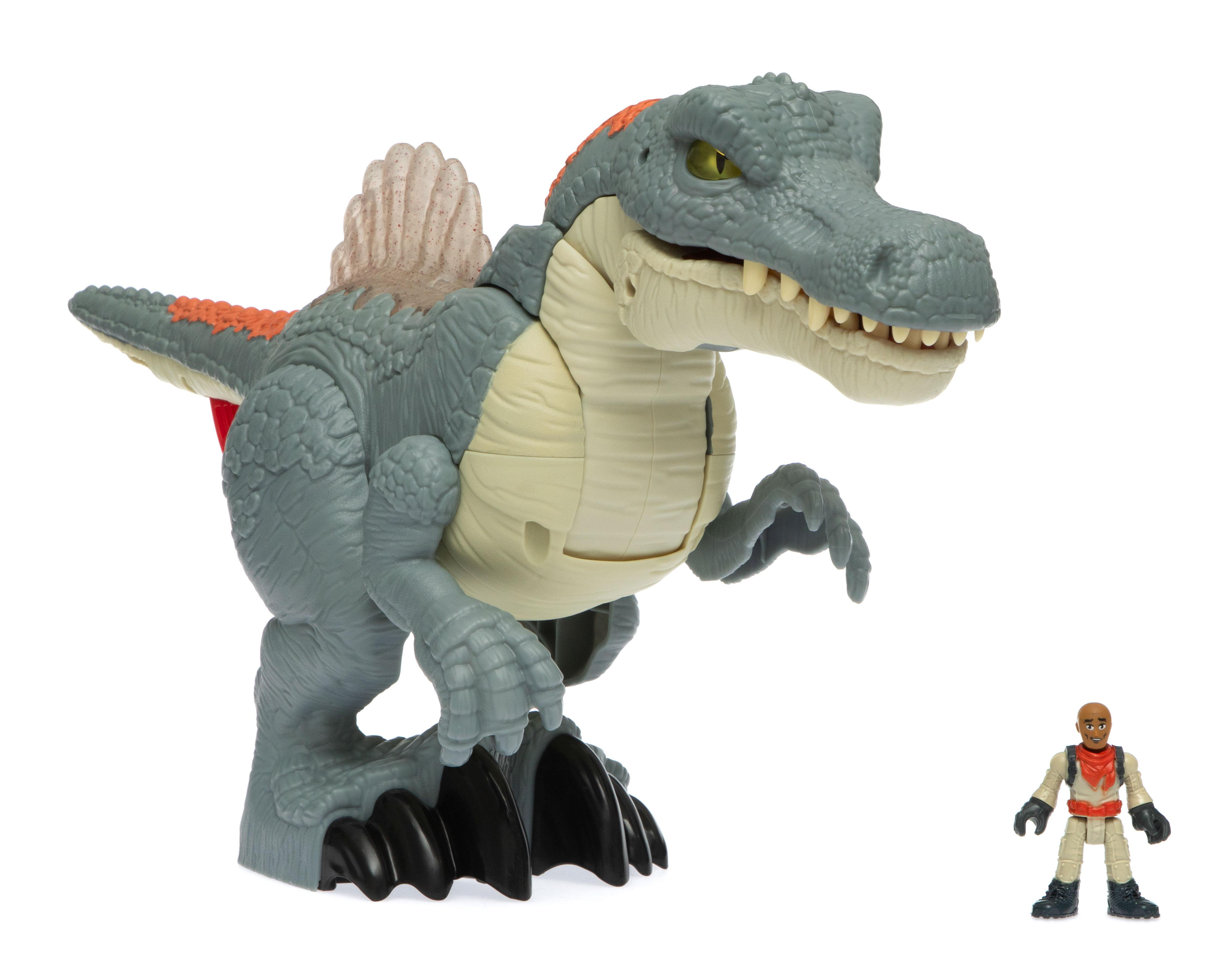 Foto 2 pulgar | Spinosaurus Fisher Price Imaginext Jurassic World con Luces y Sonidos