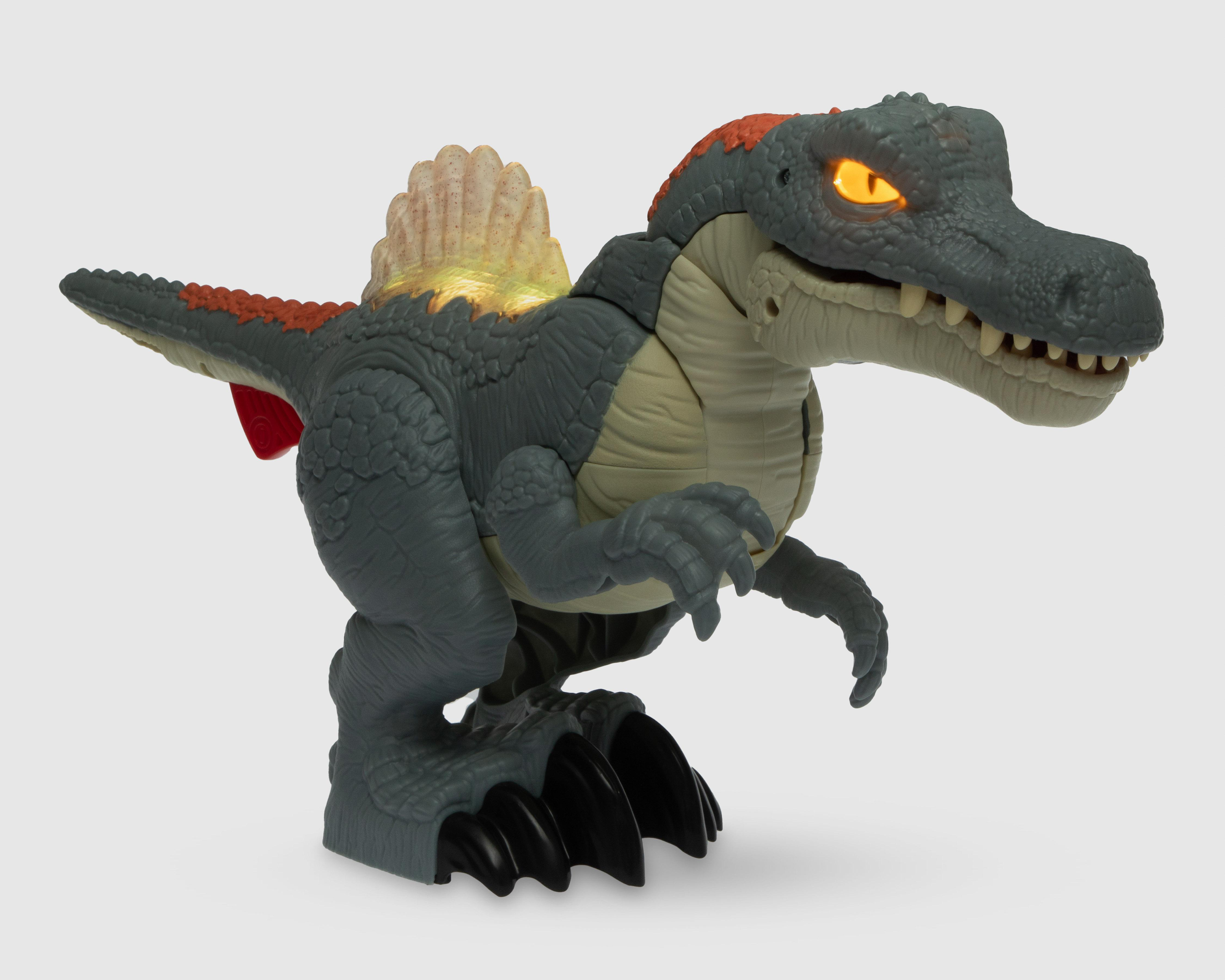 Foto 6 pulgar | Spinosaurus Fisher Price Imaginext Jurassic World con Luces y Sonidos