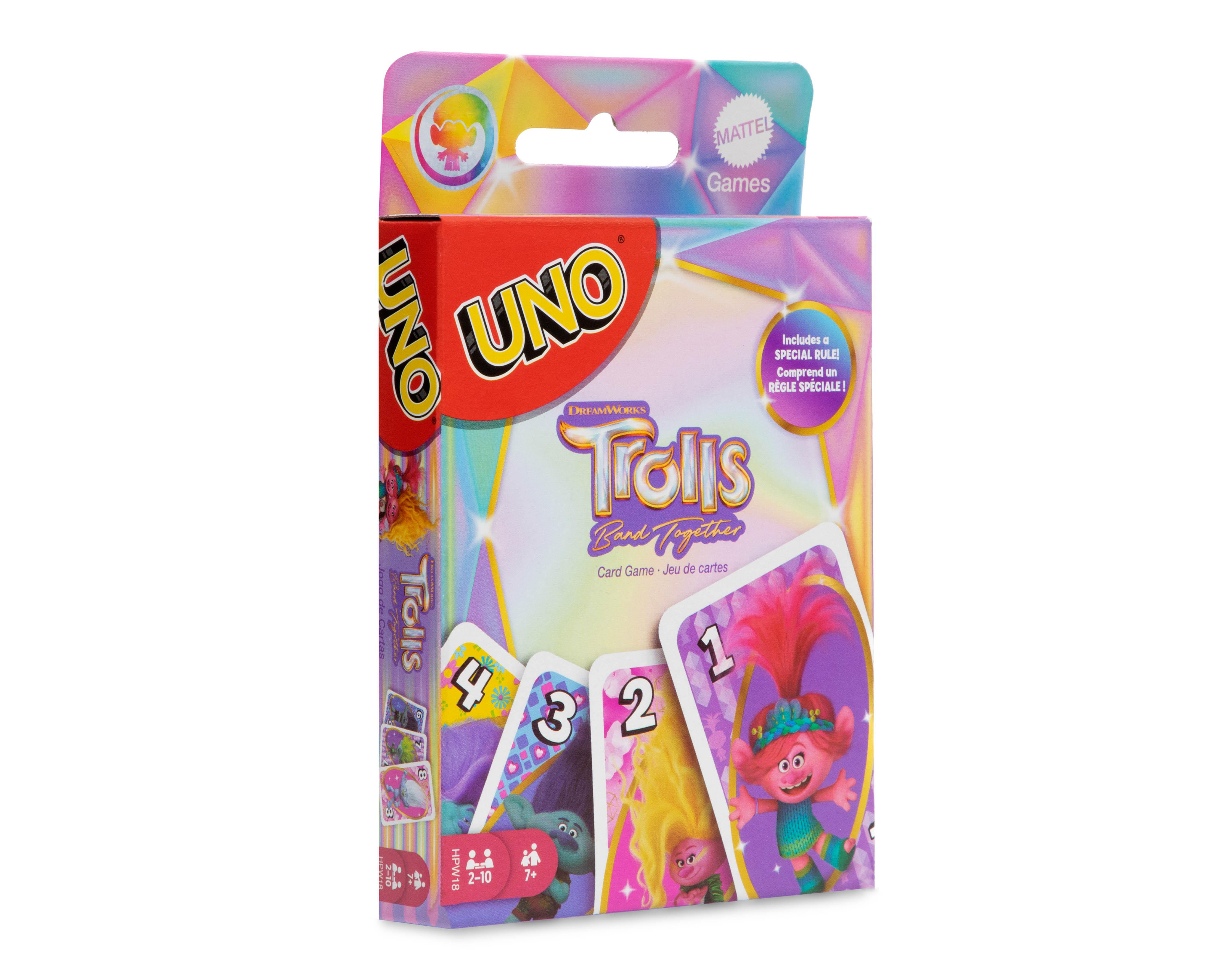 Foto 2 pulgar | Juego de Mesa UNO Mattel Trolls Band Together