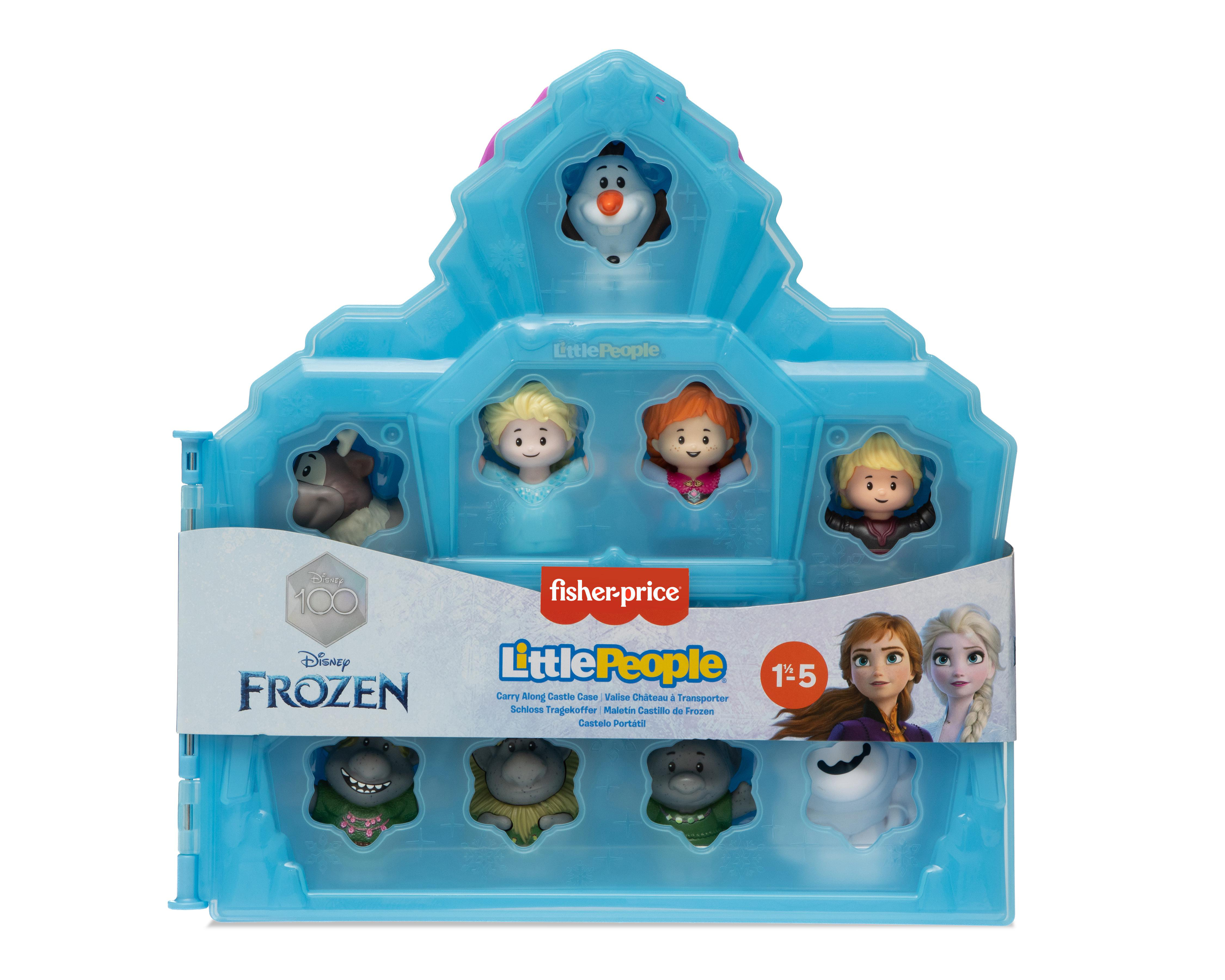 Foto 4 | Maletín Castillo de Frozen Mattel Fisher Price Little People