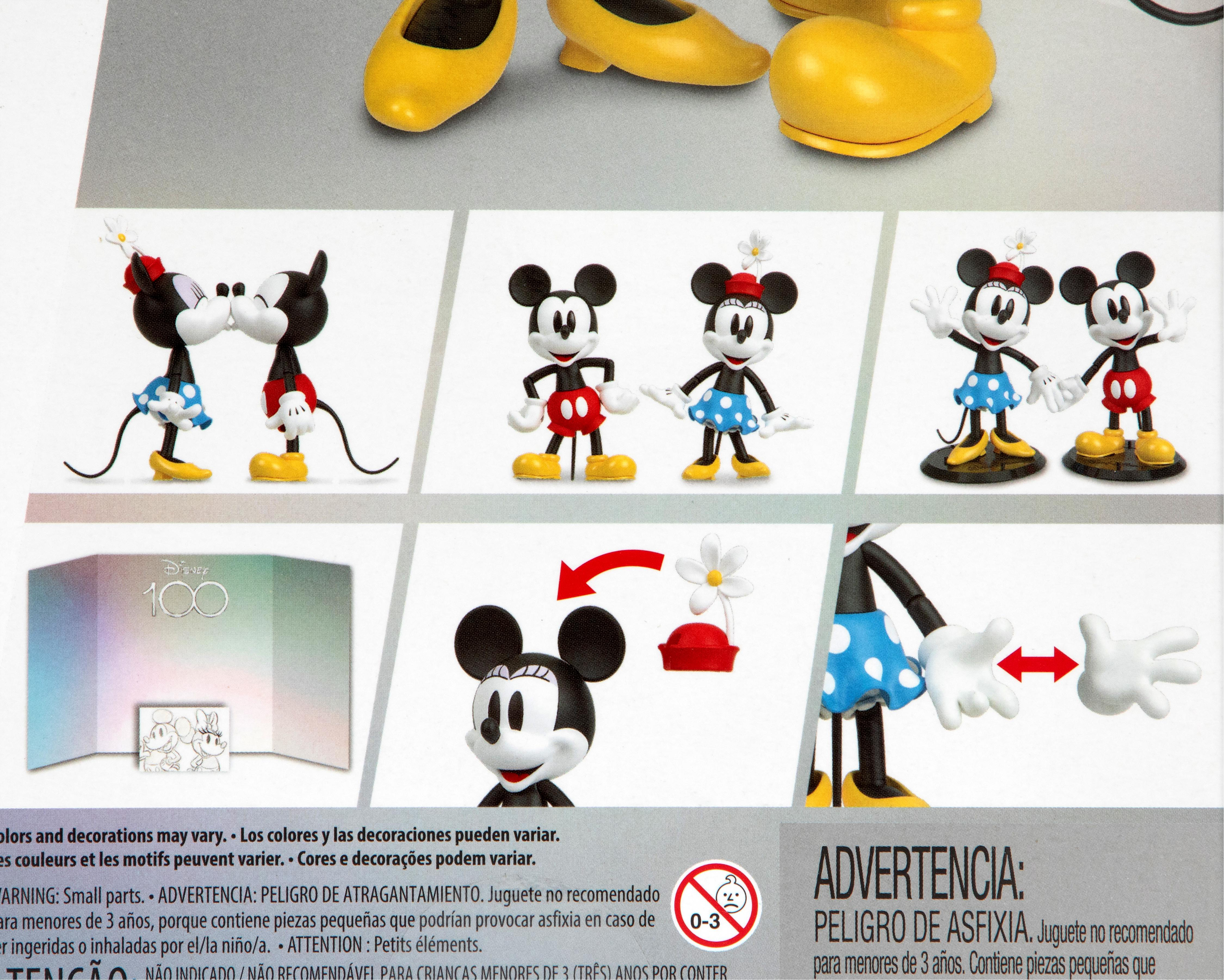 Foto 5 pulgar | Figuras Minnie y Mickey Mouse Disney con Accesorios