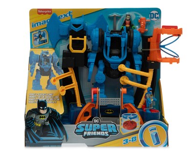 Foto 5 | Centro de Comando Robótico de Batman Fisher Price Imaginext DC Super Friends