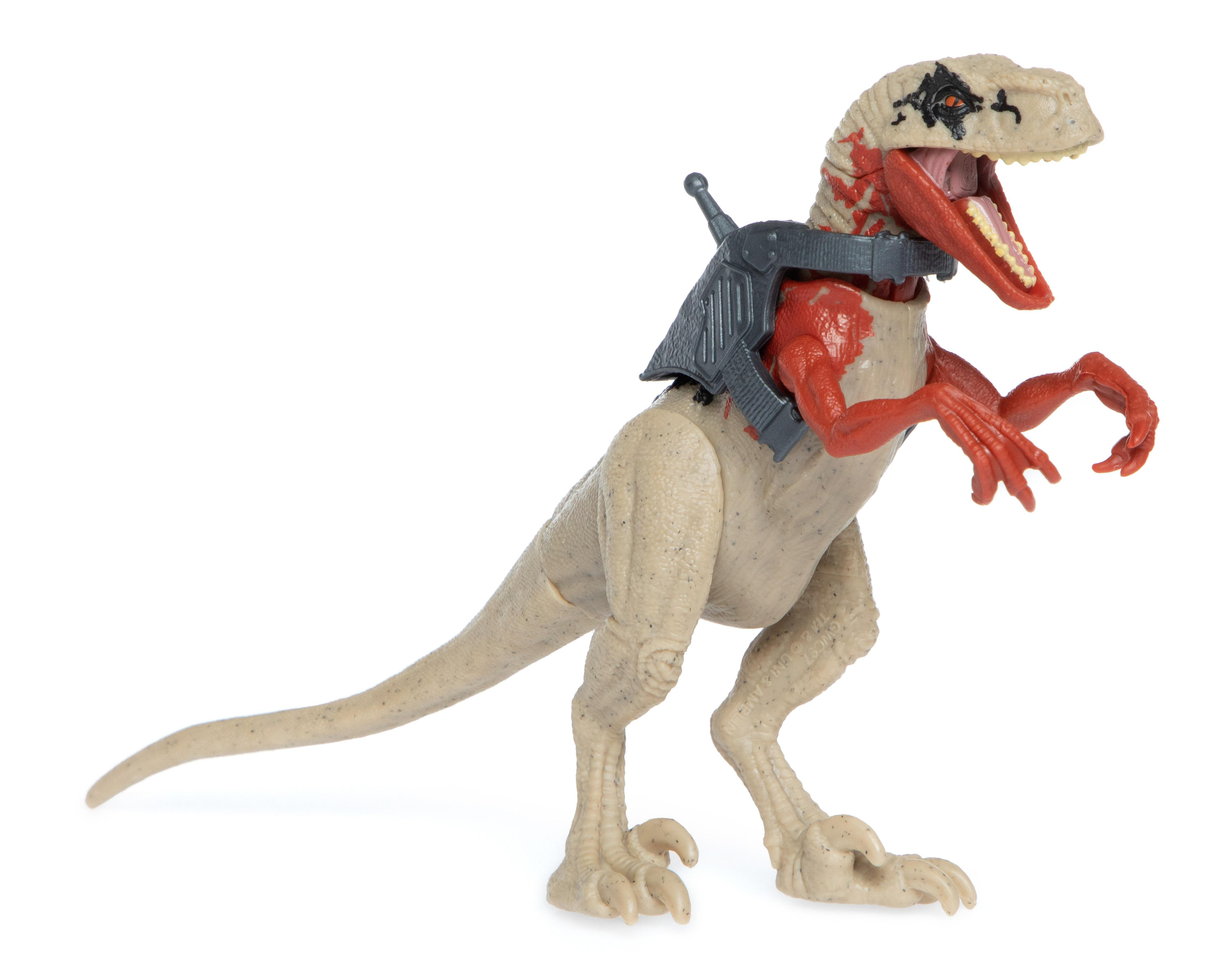 Foto 4 pulgar | Atrociraptor y Carro de Búsqueda Jurassic World Mattel Dino Trackers 3 Piezas