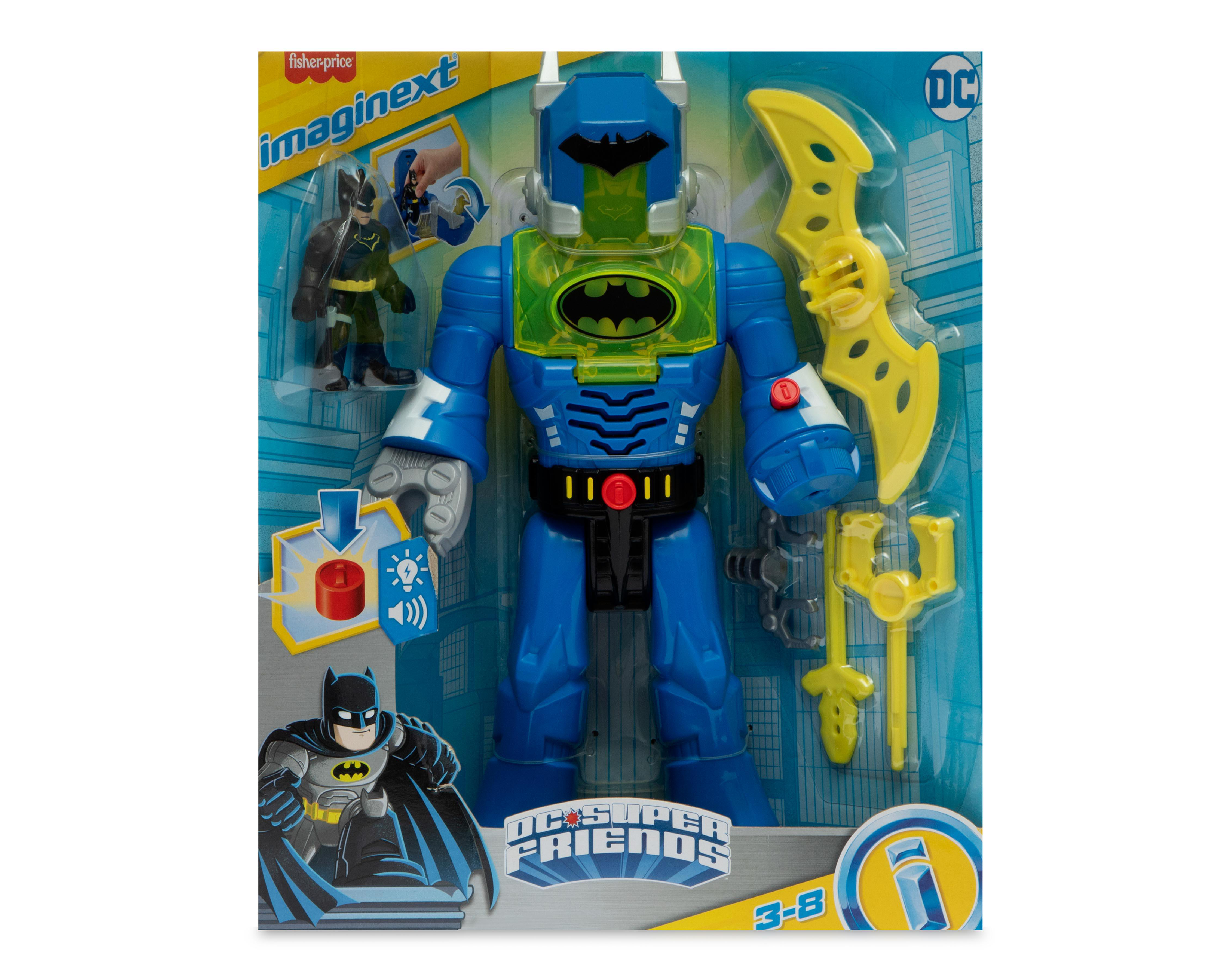 Foto 7 pulgar | Batman Insider y Exo Traje Fisher Price Imaginext DC Super Friends