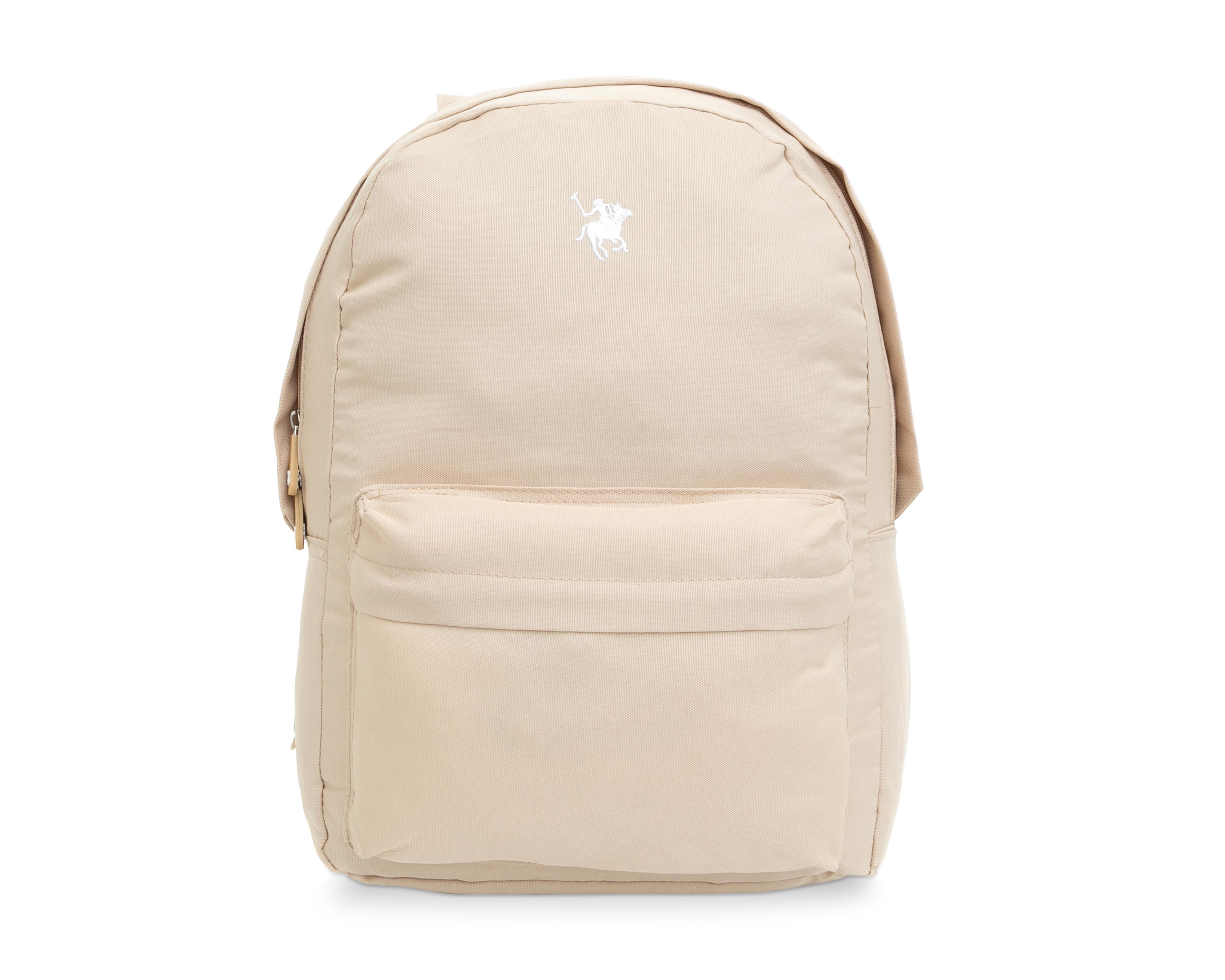 Foto 2 pulgar | Mochila York Team Polo Club Beige