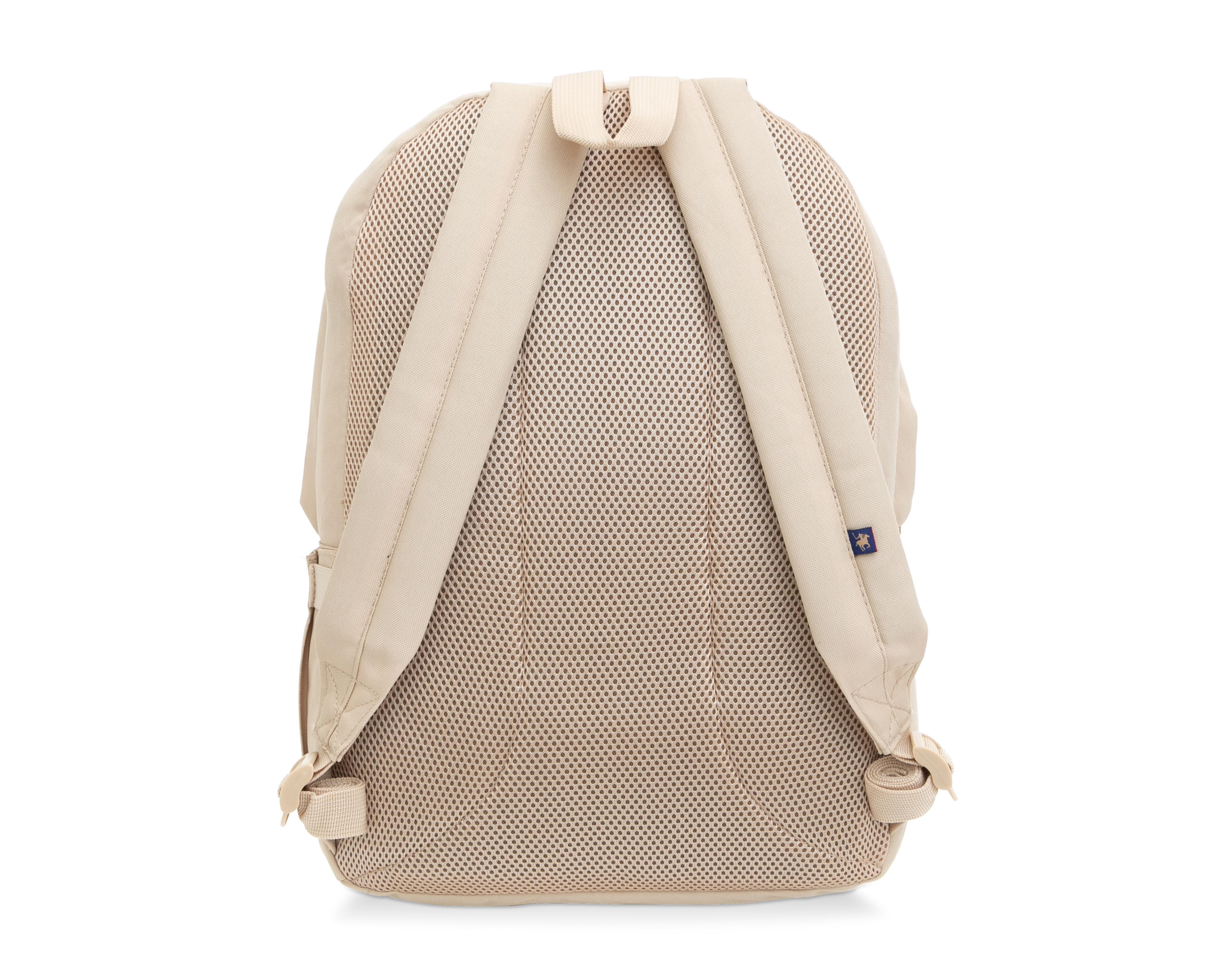 Foto 5 pulgar | Mochila York Team Polo Club Beige