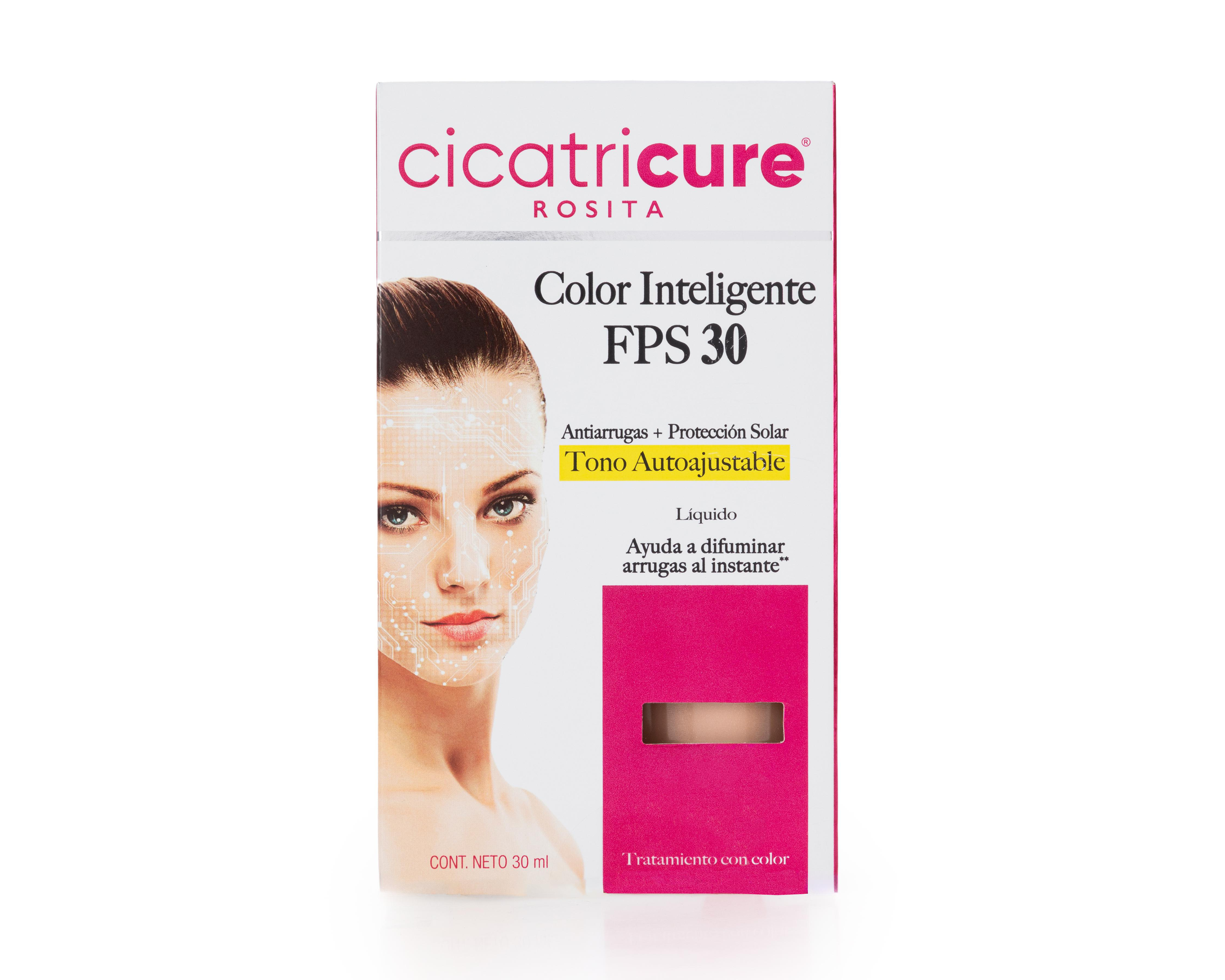 Foto 4 pulgar | Maquillaje Líquido Cicatricure Inteligente con FPS 30