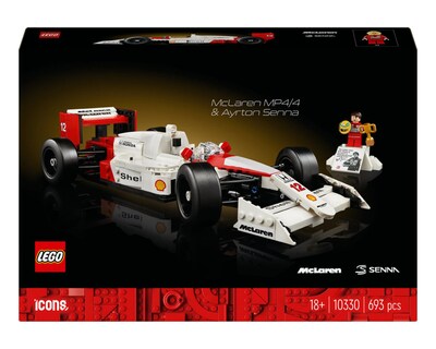 Foto 2 | LEGO McLaren MP4/4 y Ayrton Senna
