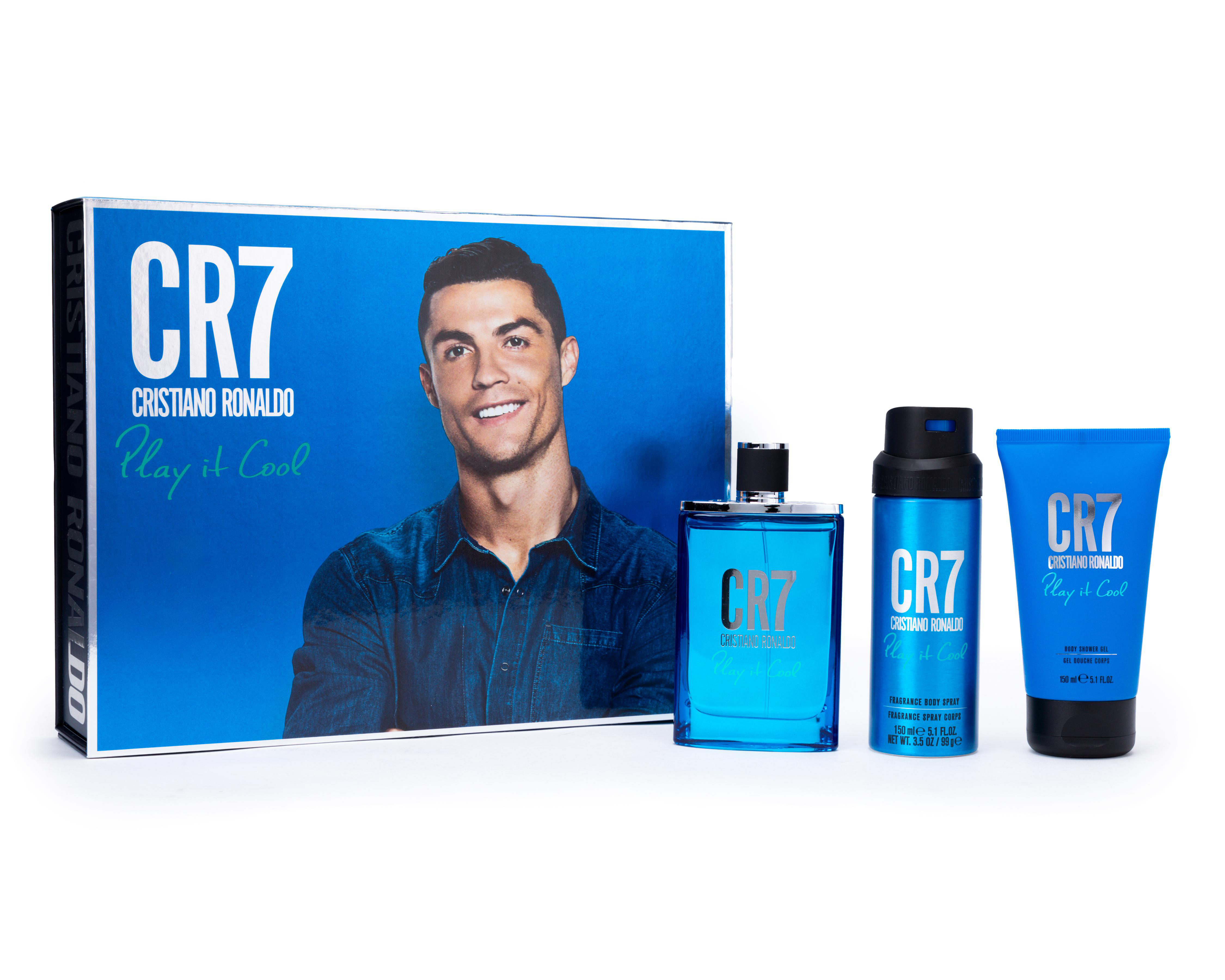 Foto 1 | Estuche para Hombre Cristiano Ronaldo CR7 Play It Cool 3 Piezas