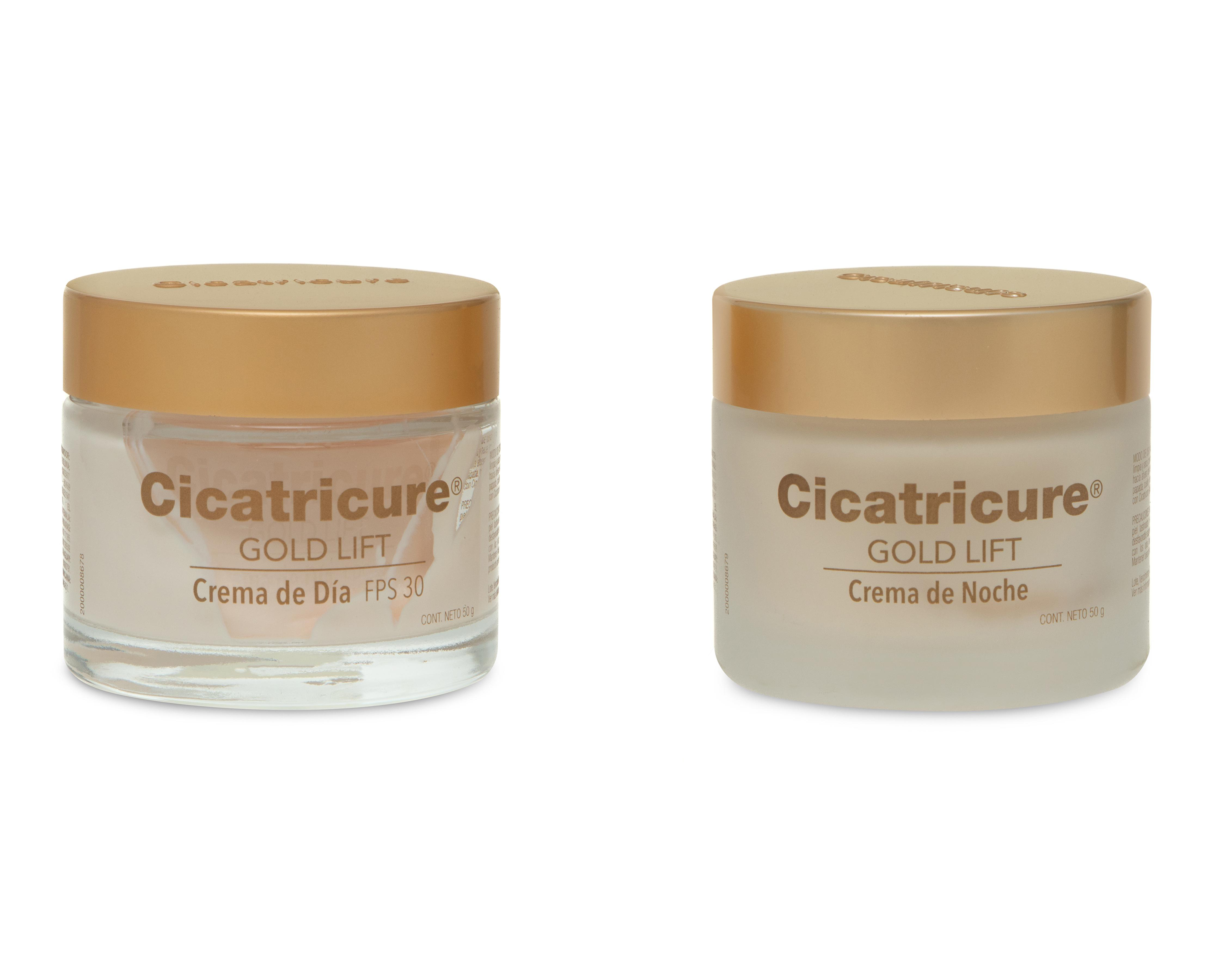 Foto 1 | Crema Facial Cicatricure Gold Lift Antiarrugas 2 Piezas