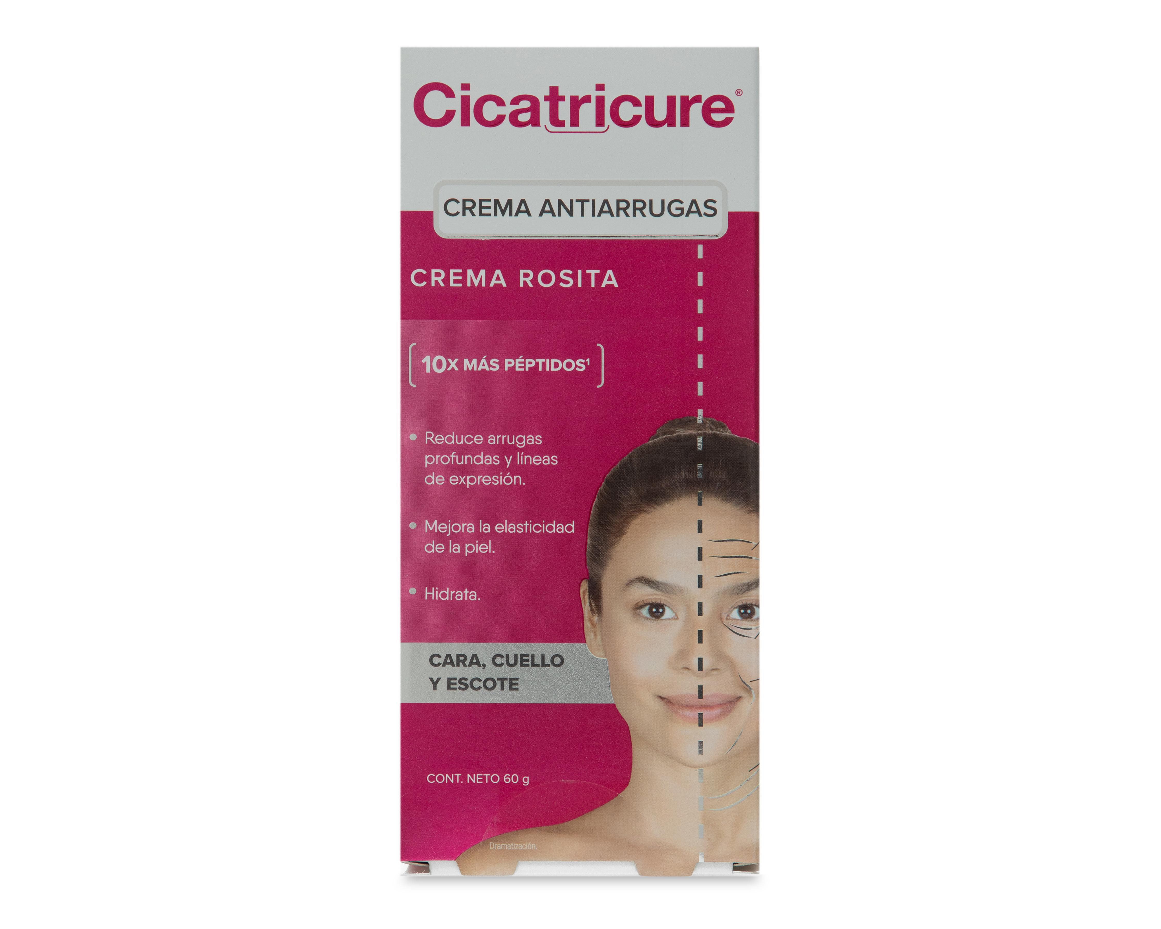 Foto 5 pulgar | Crema Facial Cicatricure Rosita Antiarrugas 60 g