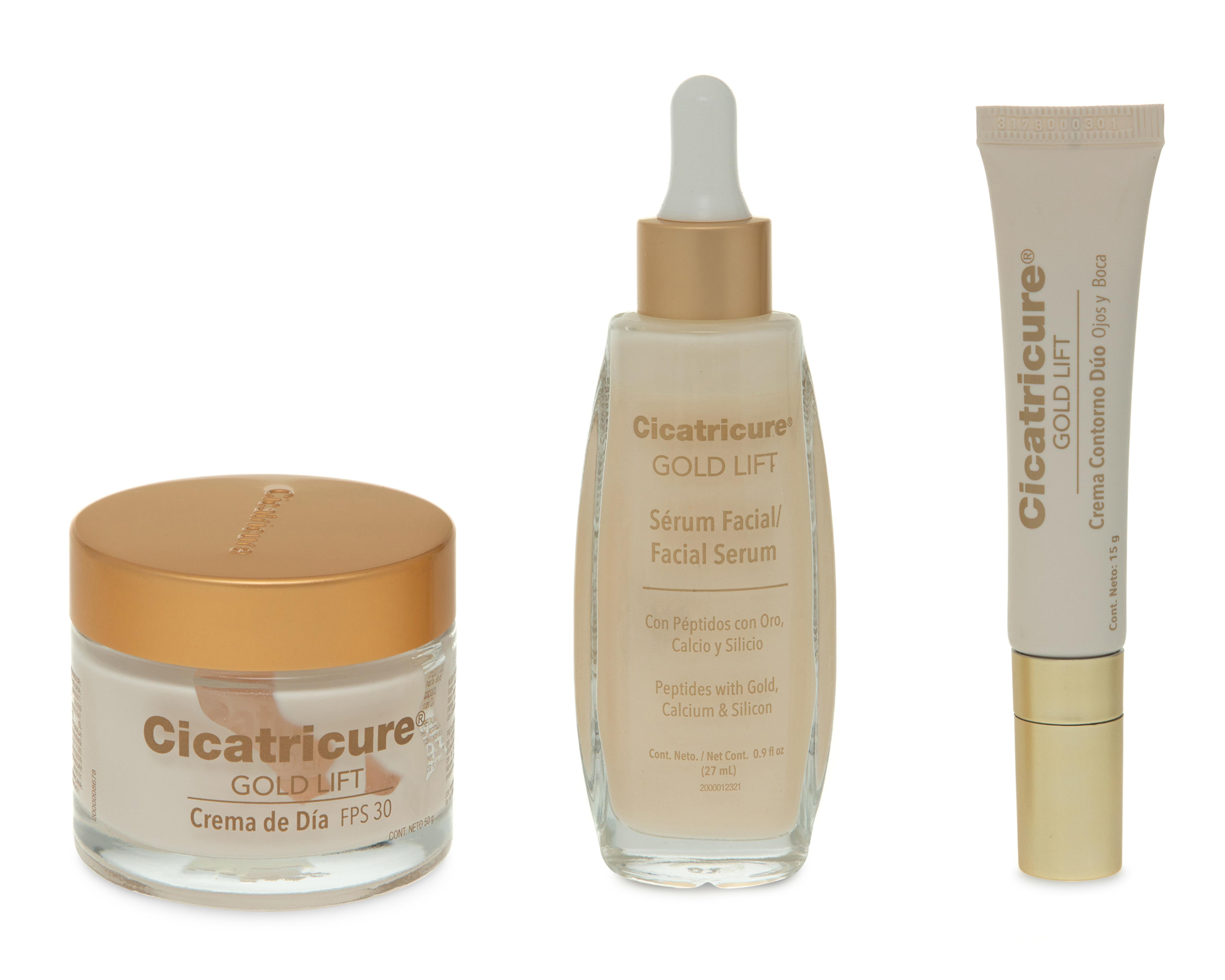 Set de Cremas Antiarrugas Cicatricure Gold Lift 3 Piezas $969